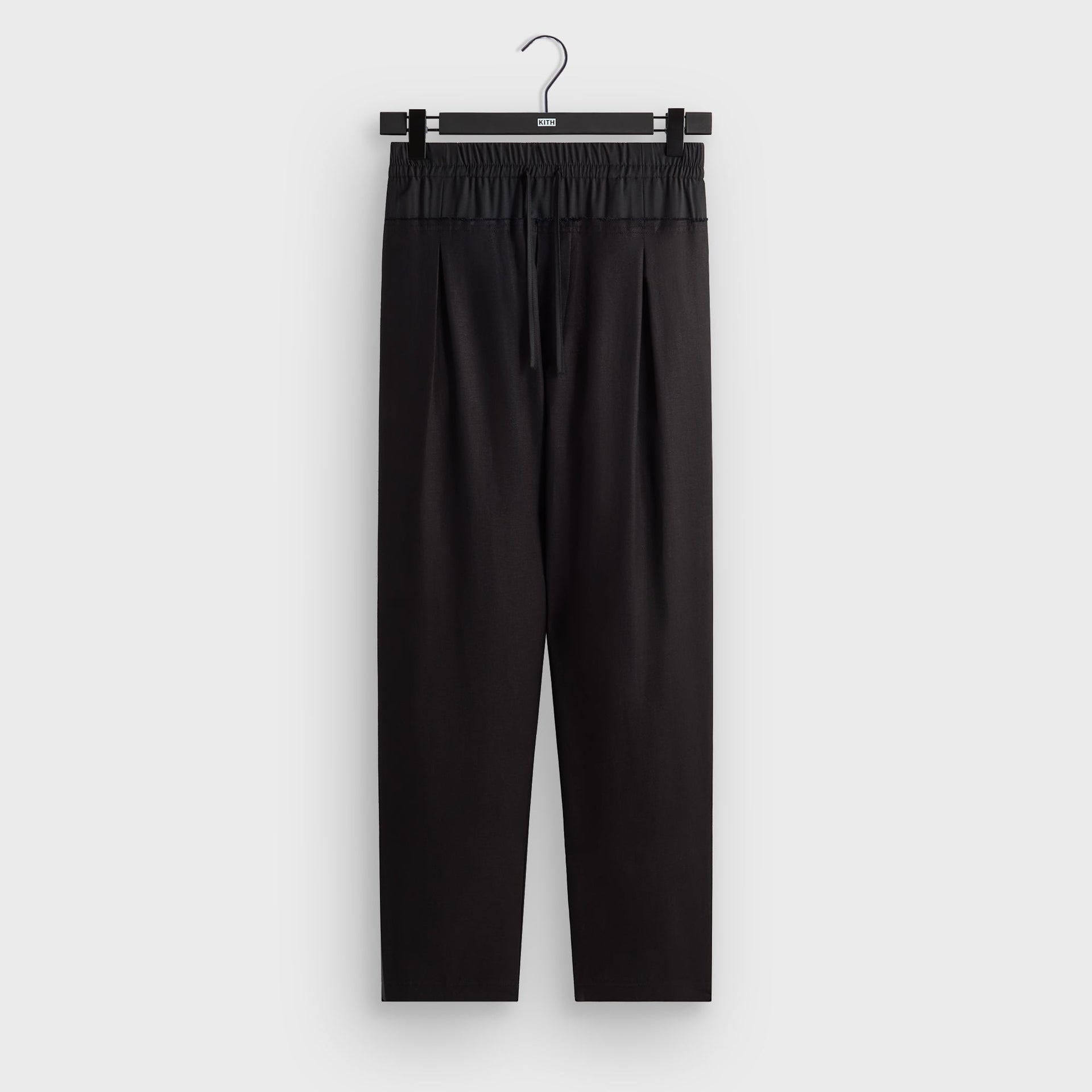 &Kin Linen Viscose Twill Emil Pant - Black