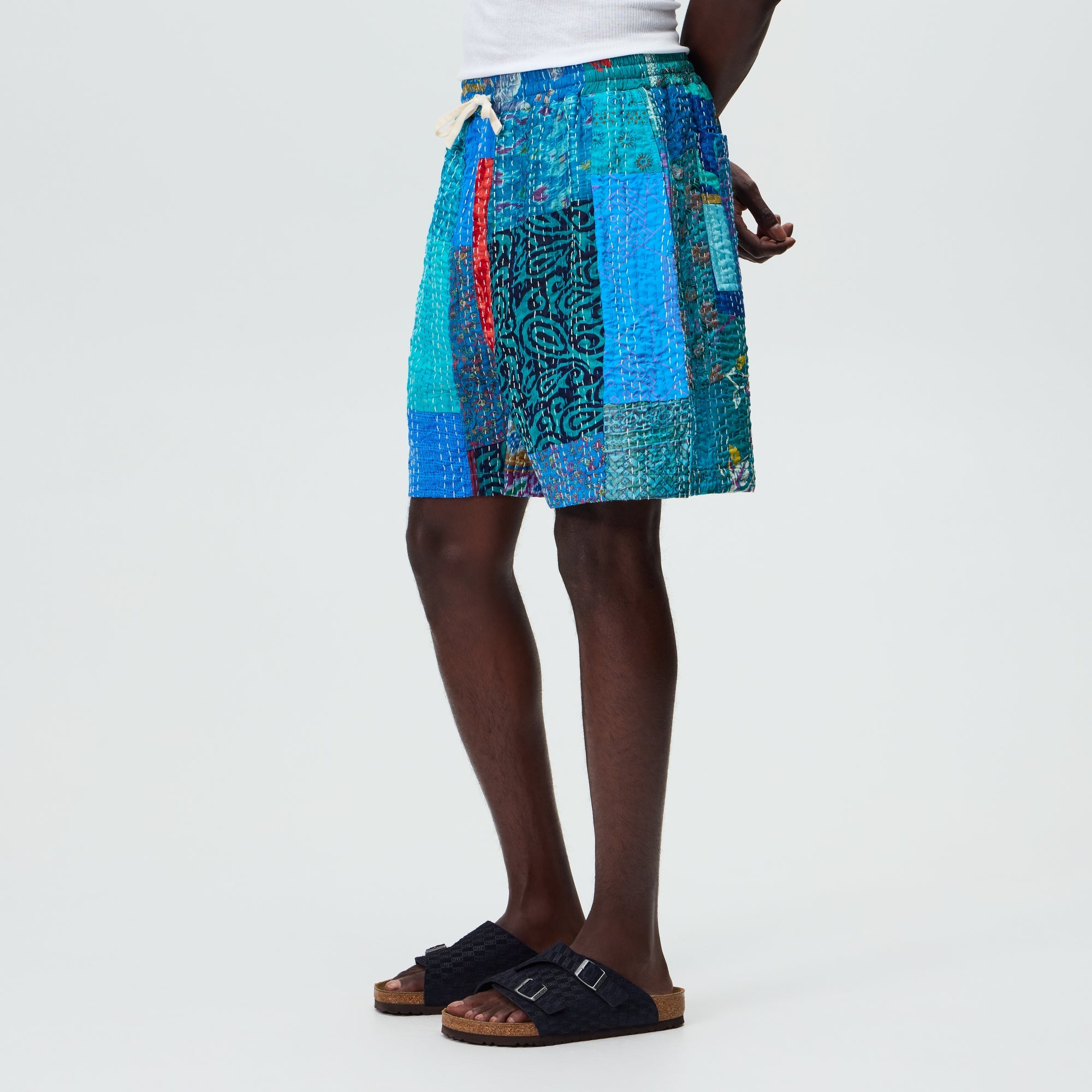 &Kin Tal Patchwork Short - Pattern / Multi – Kith