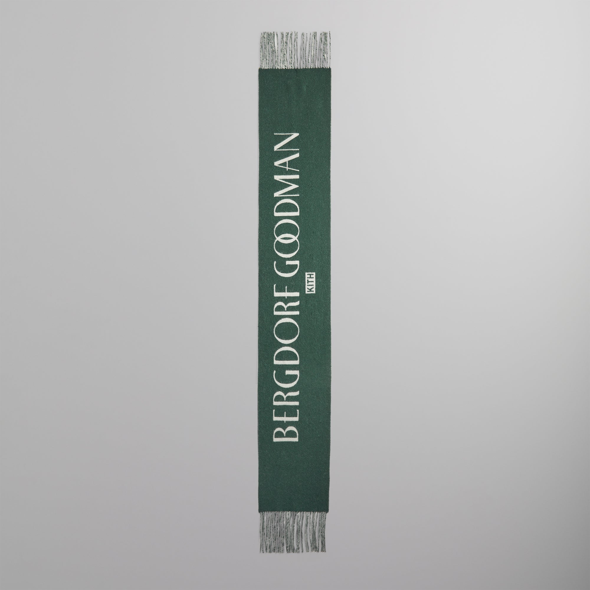 Kith for Bergdorf Goodman Logo Jacquard Double Face Scarf - Stadium