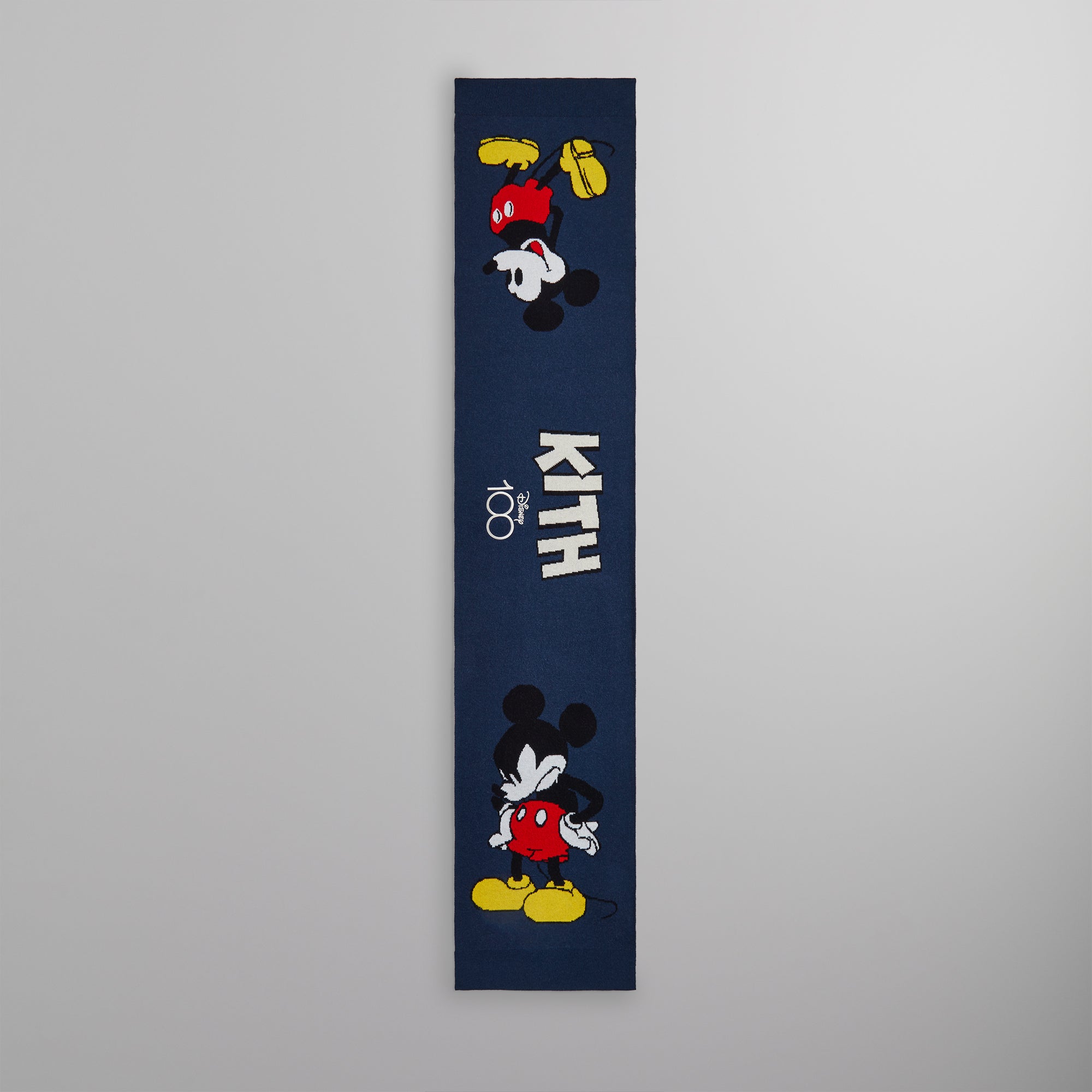 Disney | Kith for Mickey & Friends Knitted Mickey Scarf - Nocturnal He