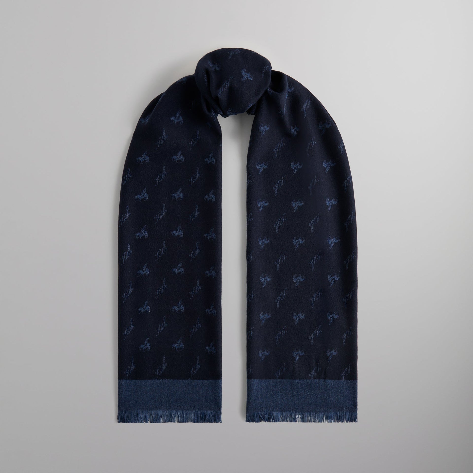 Kith Pegasus Monogram Scarf - Nocturnal PH