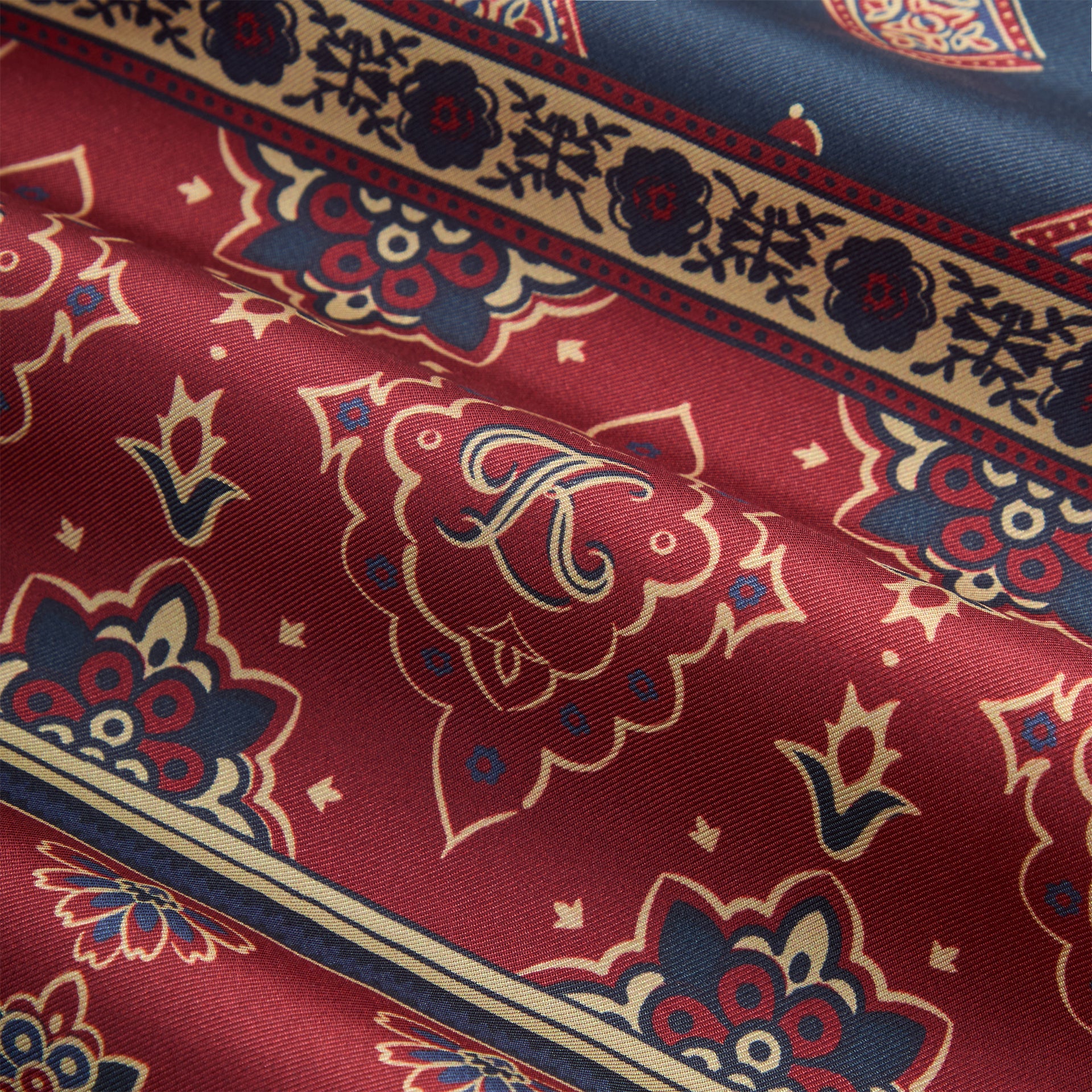 Kith Paisley Printed Scarf - Rhone