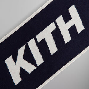 Kith for the New York Rangers Shield Knitted Scarf - Nocturnal PH