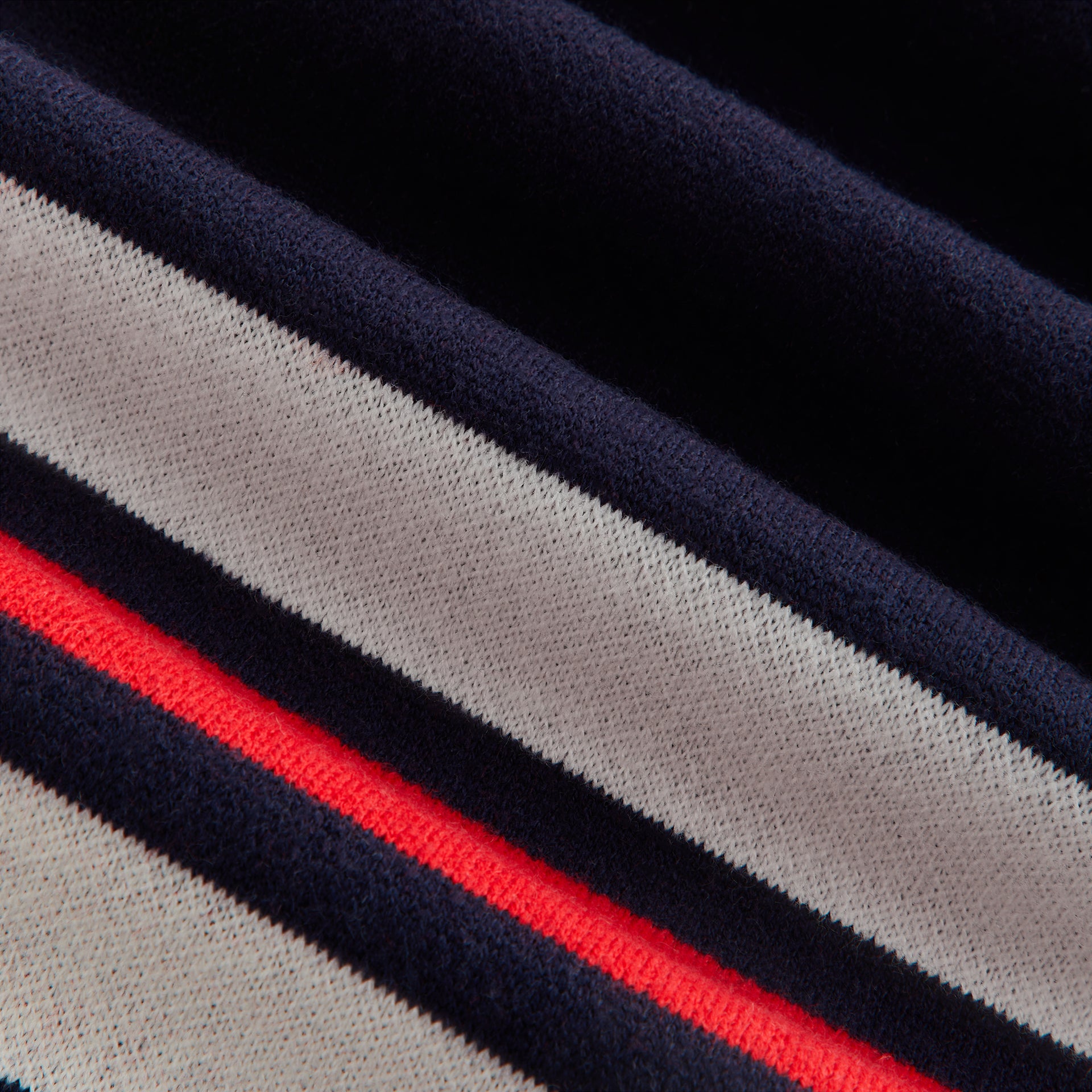 Kith for the New York Rangers Shield Knitted Scarf - Nocturnal