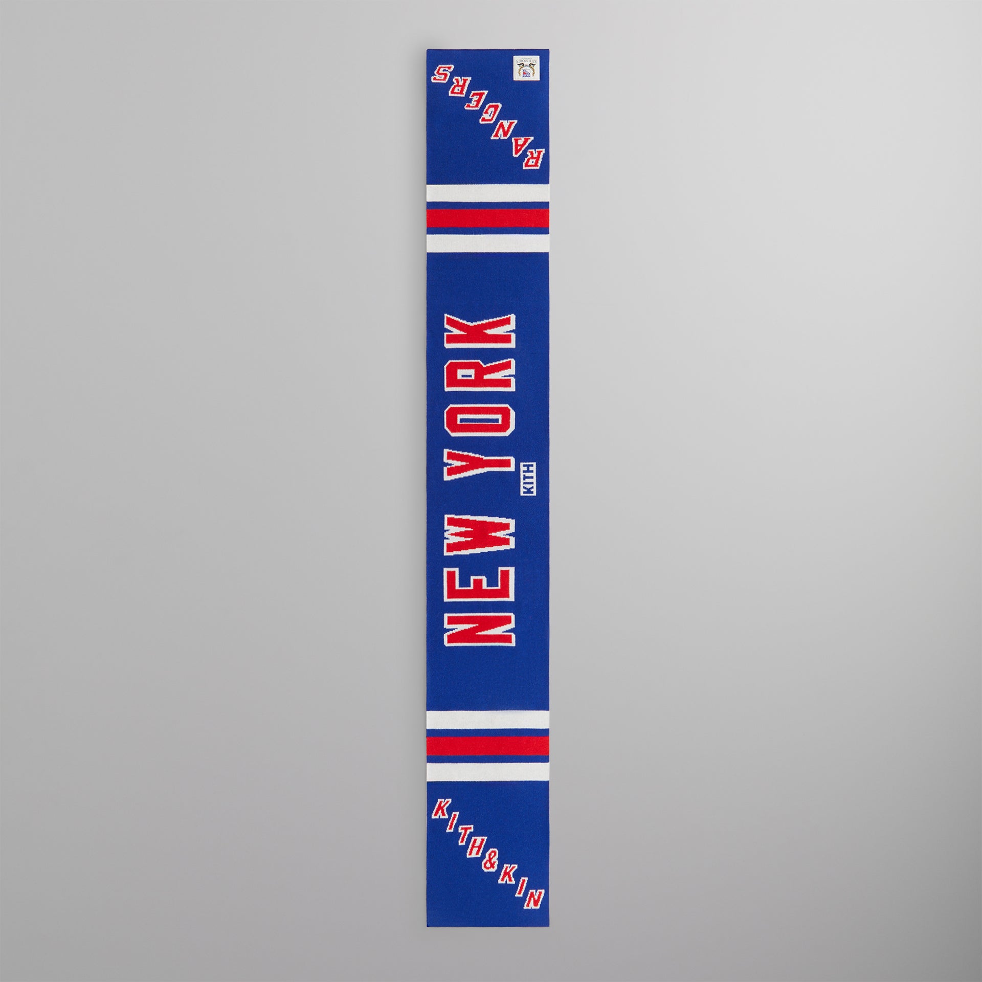 Kith for the New York Rangers New York Knitted Scarf - Cyclone