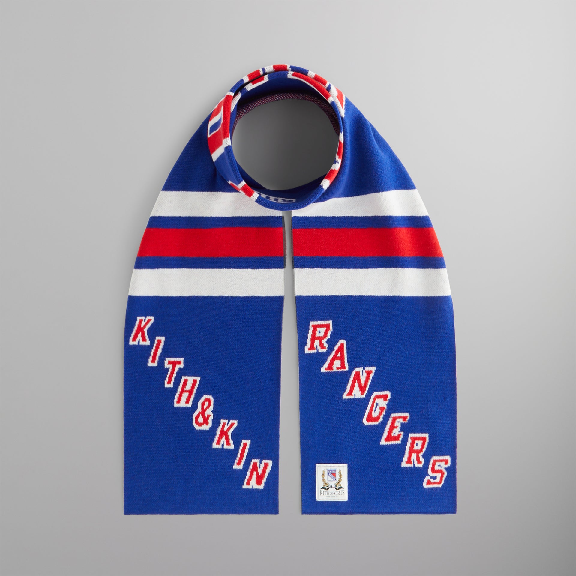 Kith for the New York Rangers New York Knitted Scarf - Cyclone