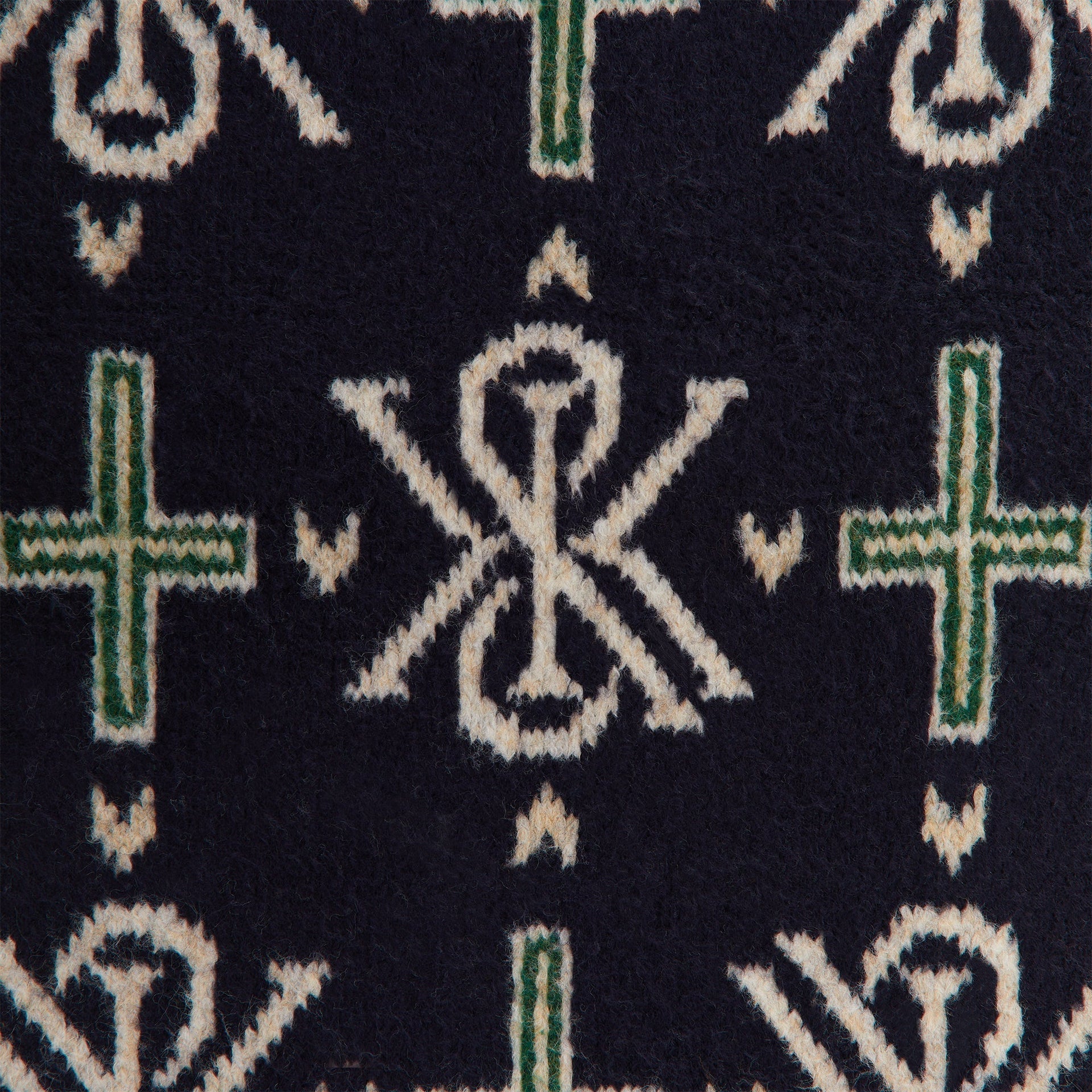 Kith Knitted Fairisle Scarf - Nocturnal - PH