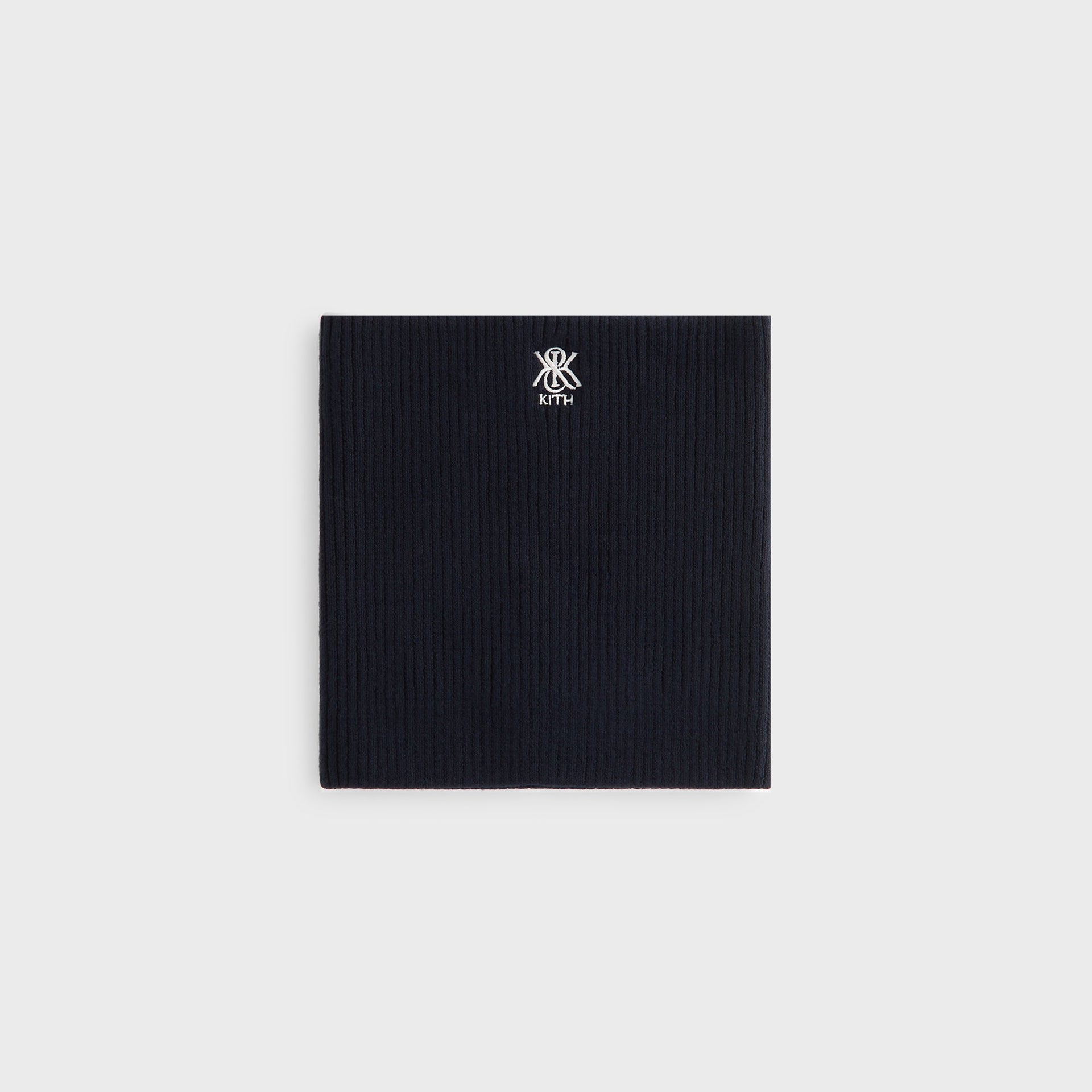 Kith Ribbed Neck Warmer - Black - PH