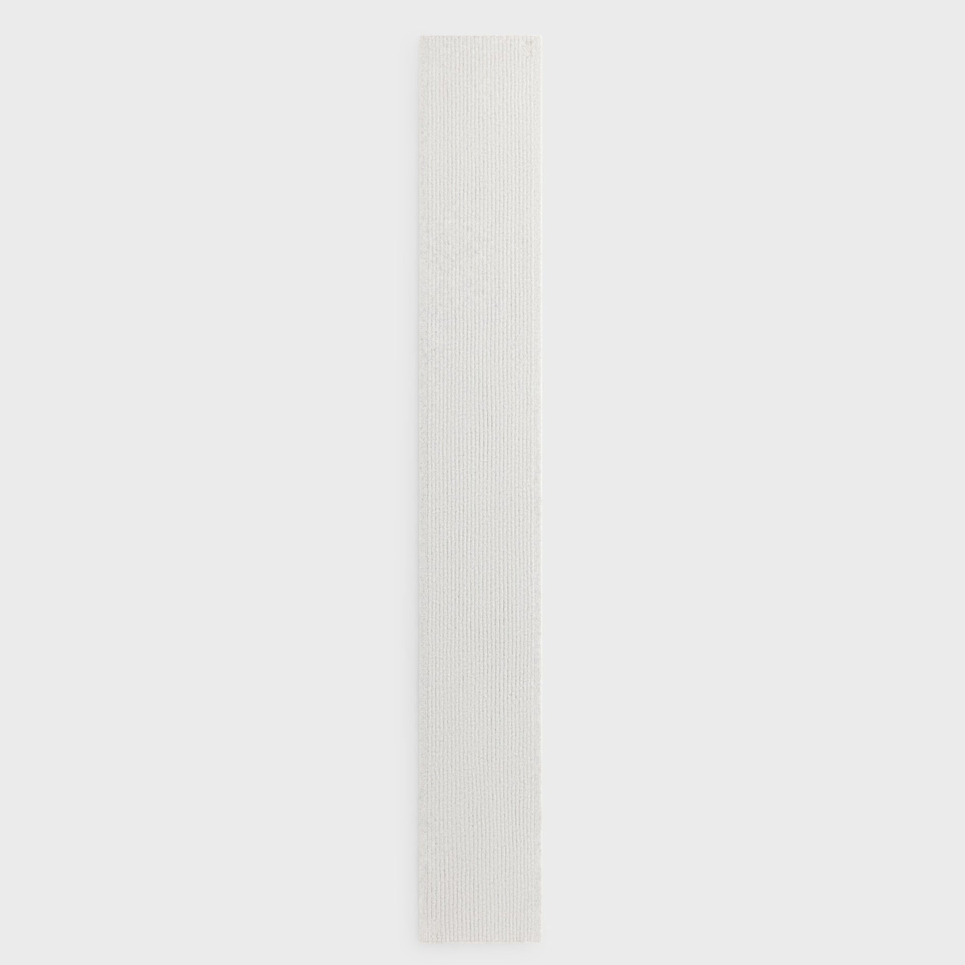 Kith Ribbed Knit Scarf - Light Heather Grey - PH