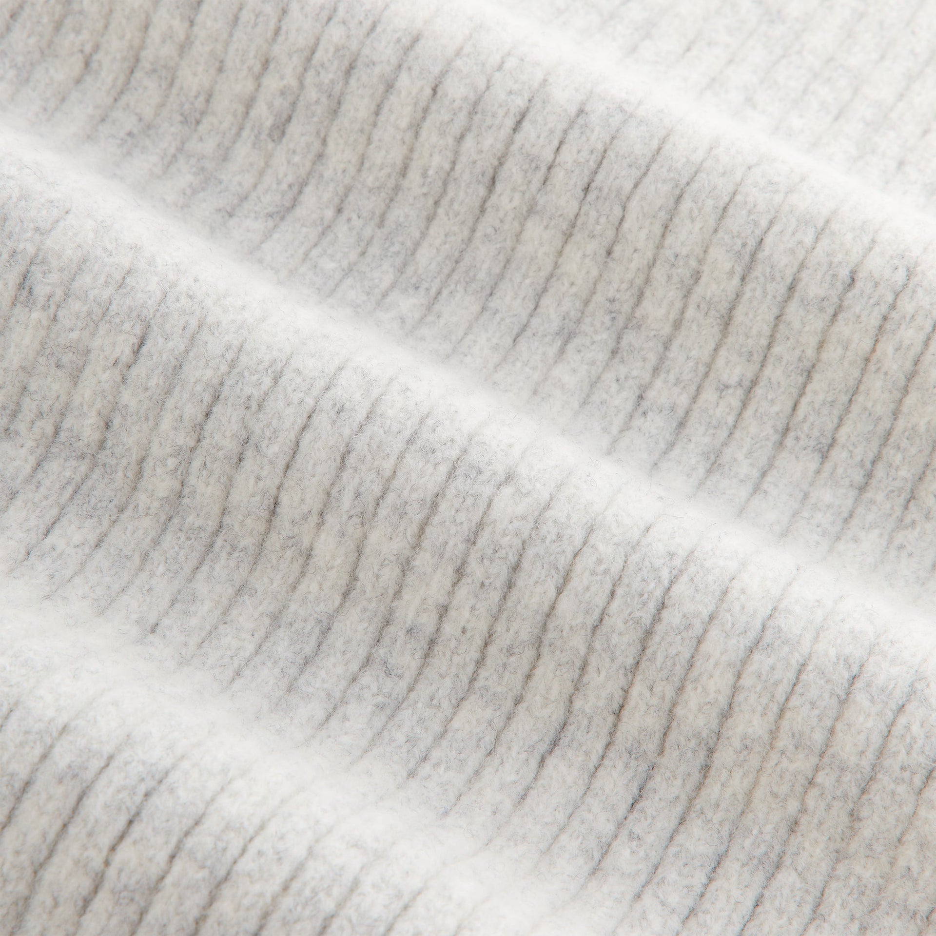 Kith Ribbed Knit Scarf - Light Heather Grey - PH