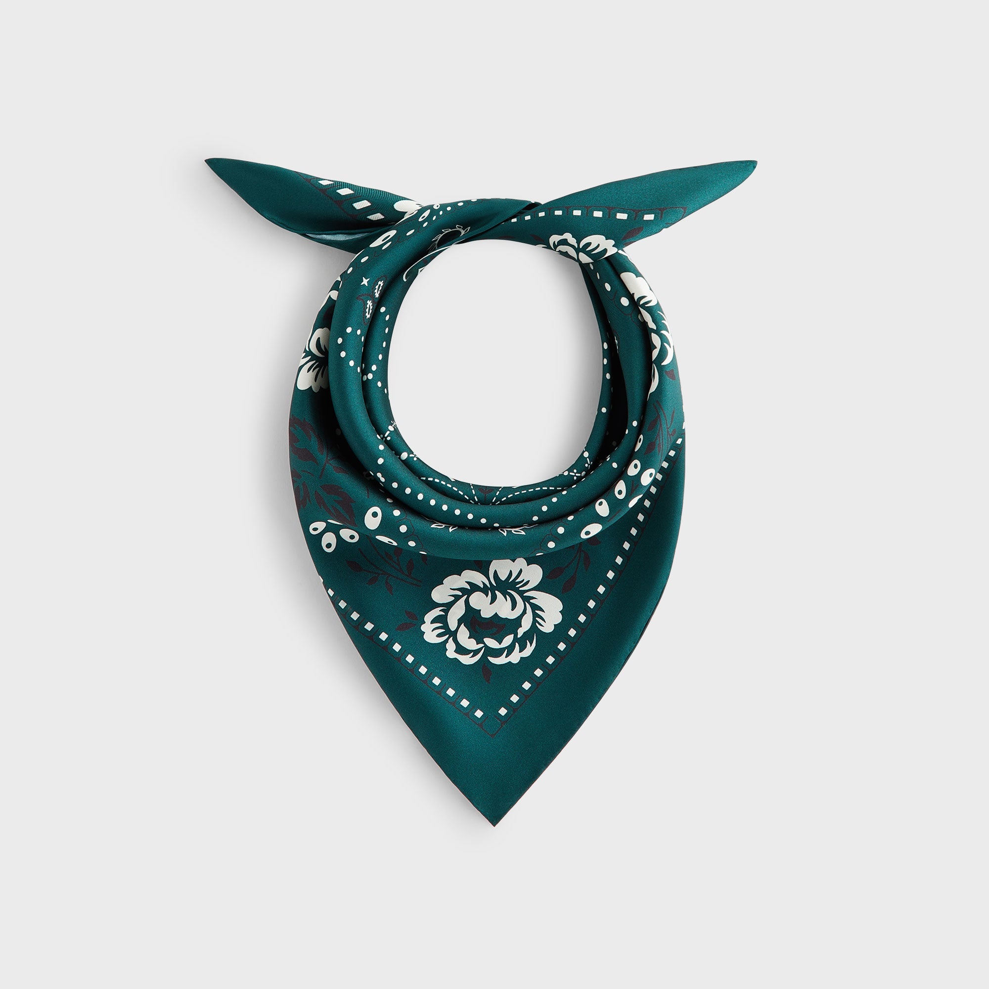 Kith Silk Bandana - Fairway – Kith Japan