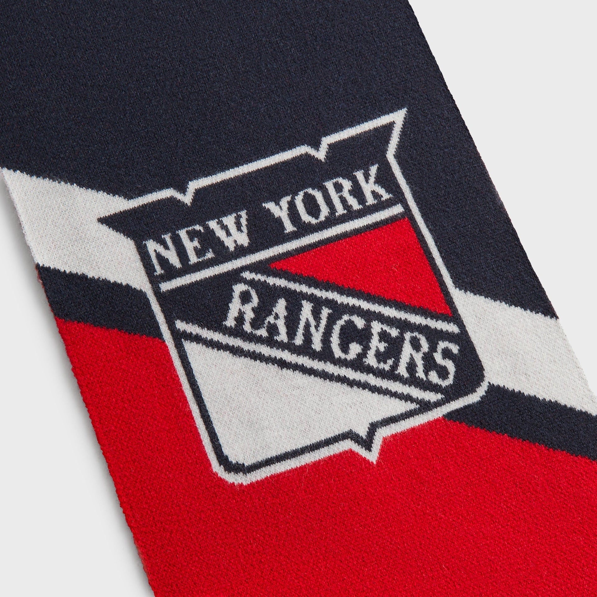 Kith for the New York Rangers Centennial Jacquard Knit Scarf - Nocturnal - PH