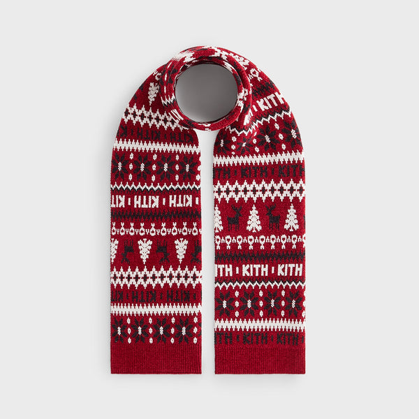Kithmas Fair Isle Kith Knit Scarf - Allure