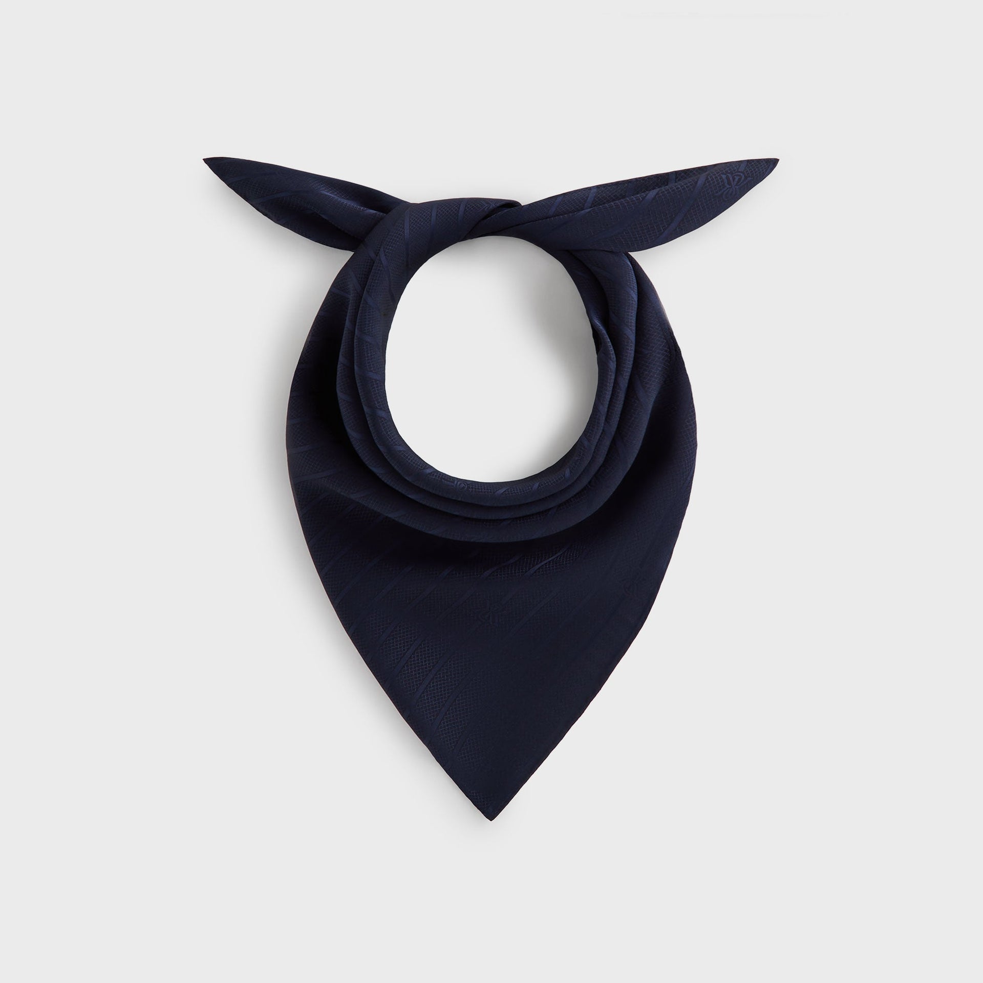 Kith Silk Cupro Jacquard Scarf - Nocturnal - PH