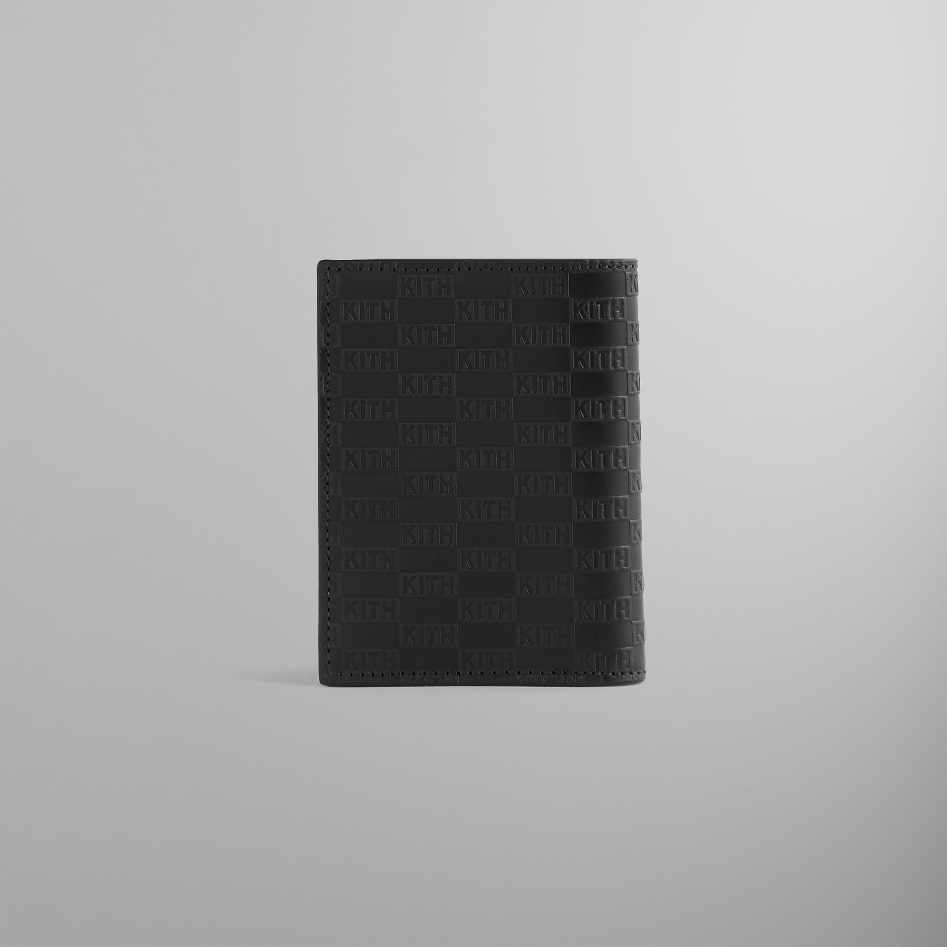 Kith Monogram Bi-Fold Wallet - Black