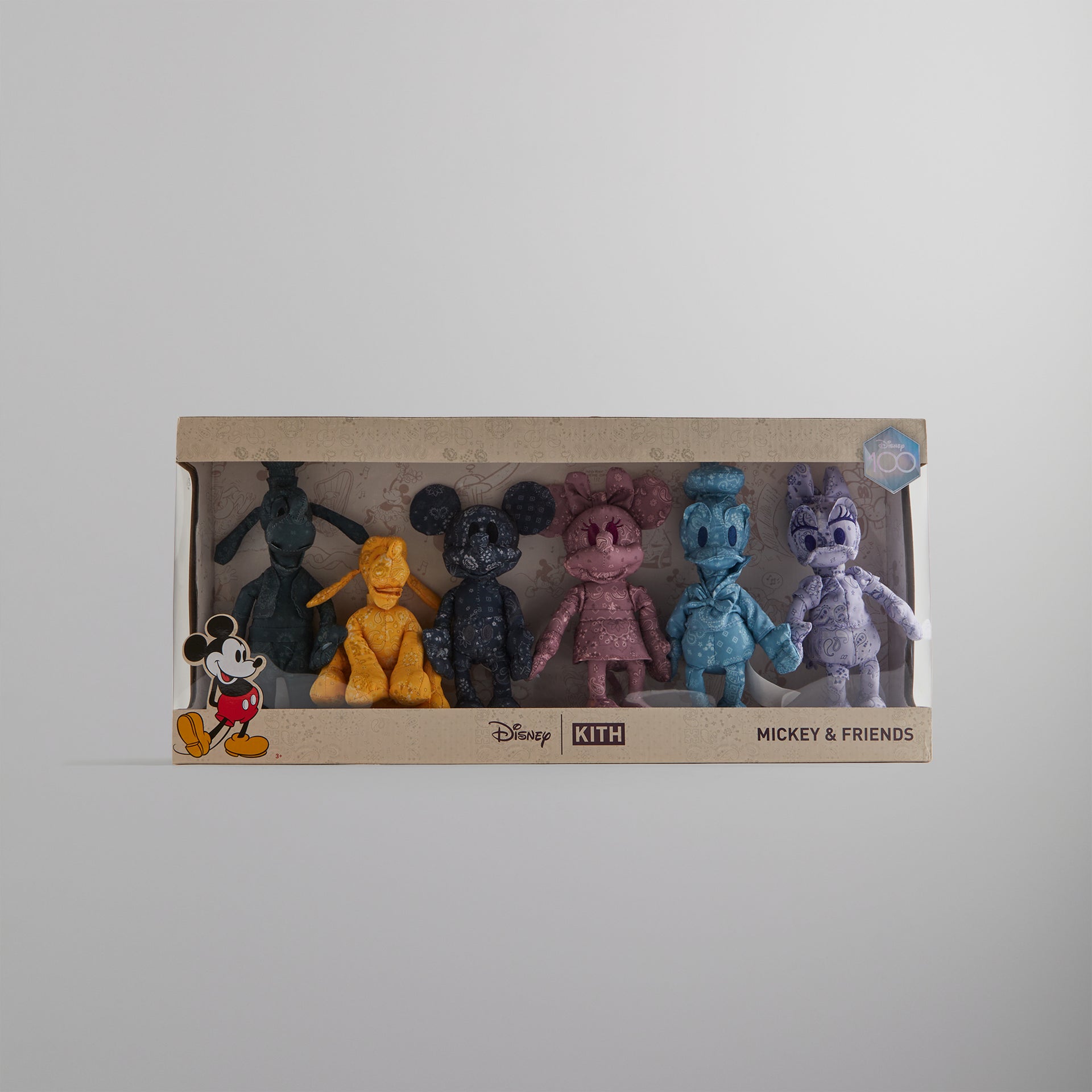 Disney | Kith for Mickey & Friends 6-Pack Plush Set - Multi