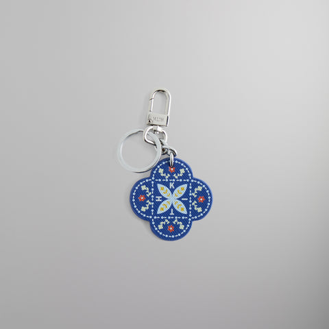 Erlebniswelt-fliegenfischenShops Printed Saffiano Leather Keyring - Cyclone