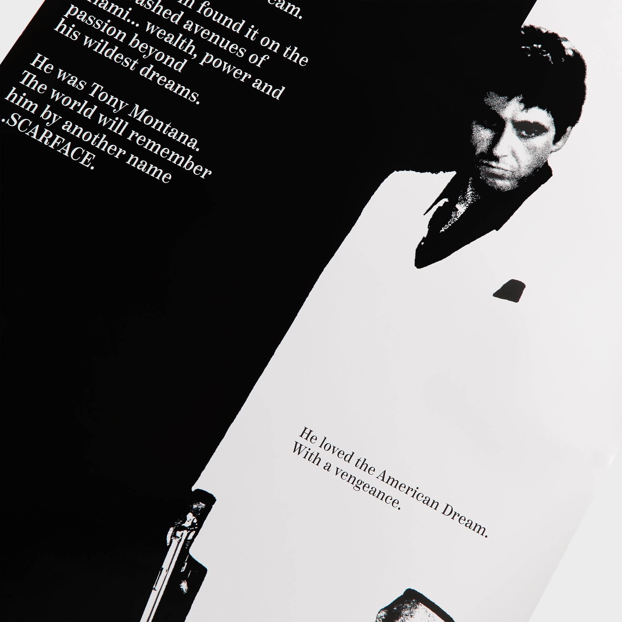 新品未開封 Kith For Scarface Movie Poster Kith for Scarface Movie Poster - Multi