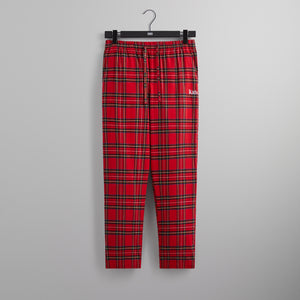 Kith Kithmas Brushed Cotton Plaid Pajama Set Present Men's - FW23 - US