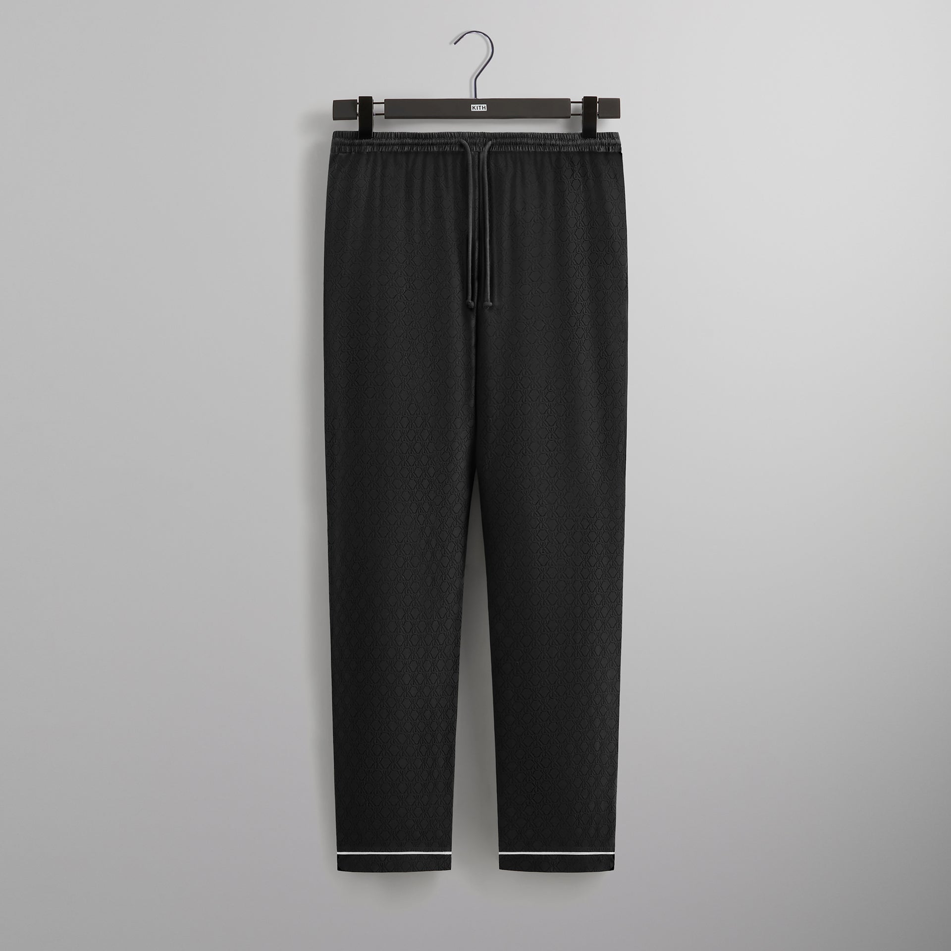 Kith Crest Monogram Pajama Set - Black