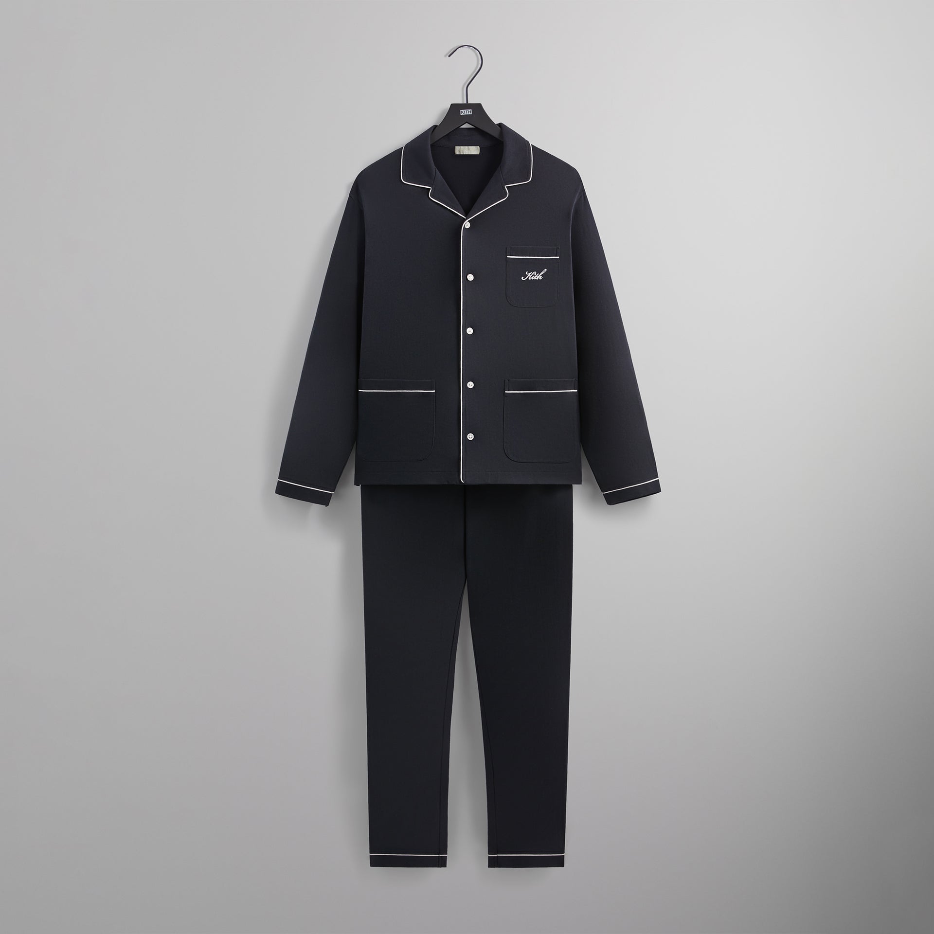 Kith Script Pajama Set - Black