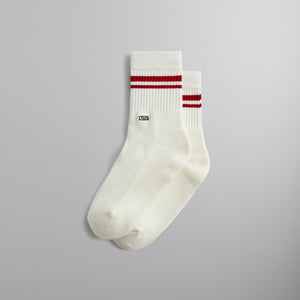 UrlfreezeShops Summer Stripe Mid-Length Sock - Sandrift