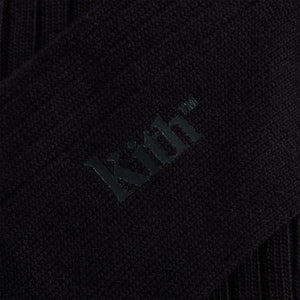 Kith Ribbed Cotton Socks - Black