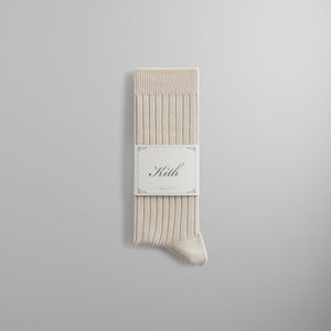 Kith Ribbed Cotton Socks - Sandrift PH