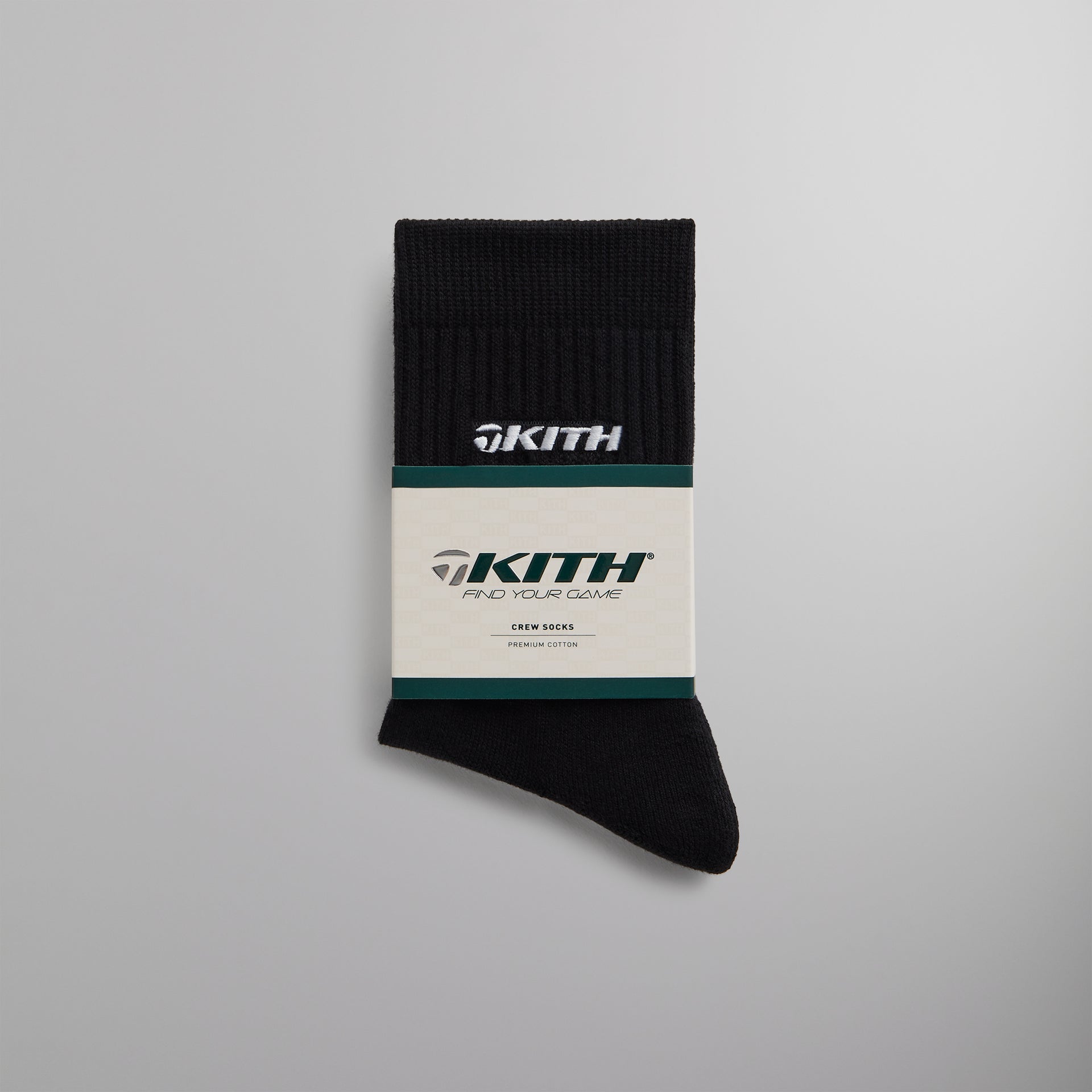 Kith for TaylorMade Crew Socks - Black