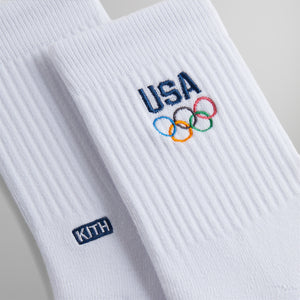 Kith for Team USA 3-Pack Mid Crew Sock - Multi