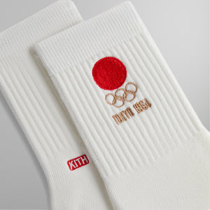 Kith for Olympics Heritage Tokyo Mid Crew Sock - Silk