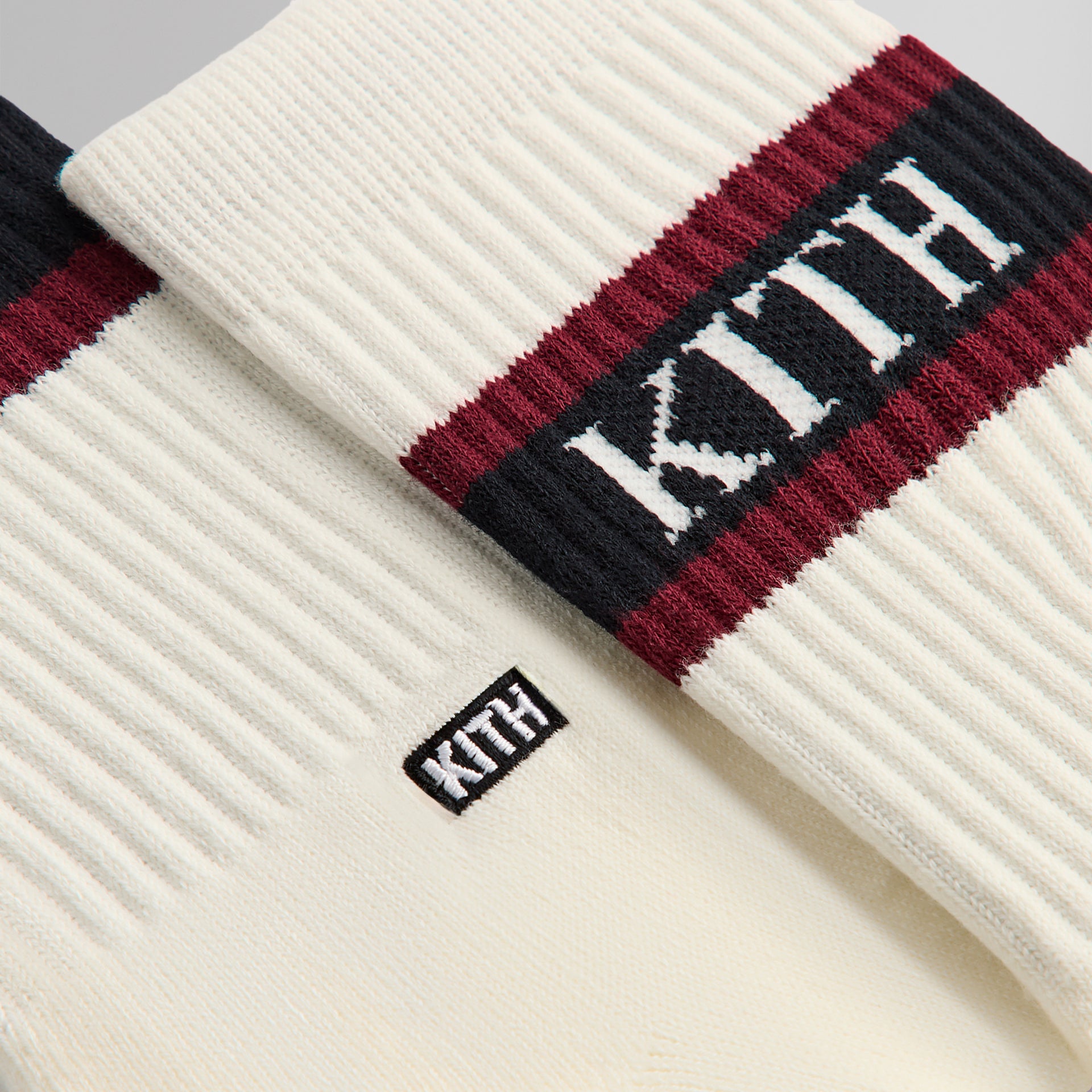 Kith New York Striped Crew Socks - Nocturnal