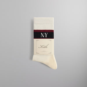 Kith New York Striped Crew Socks - Nocturnal