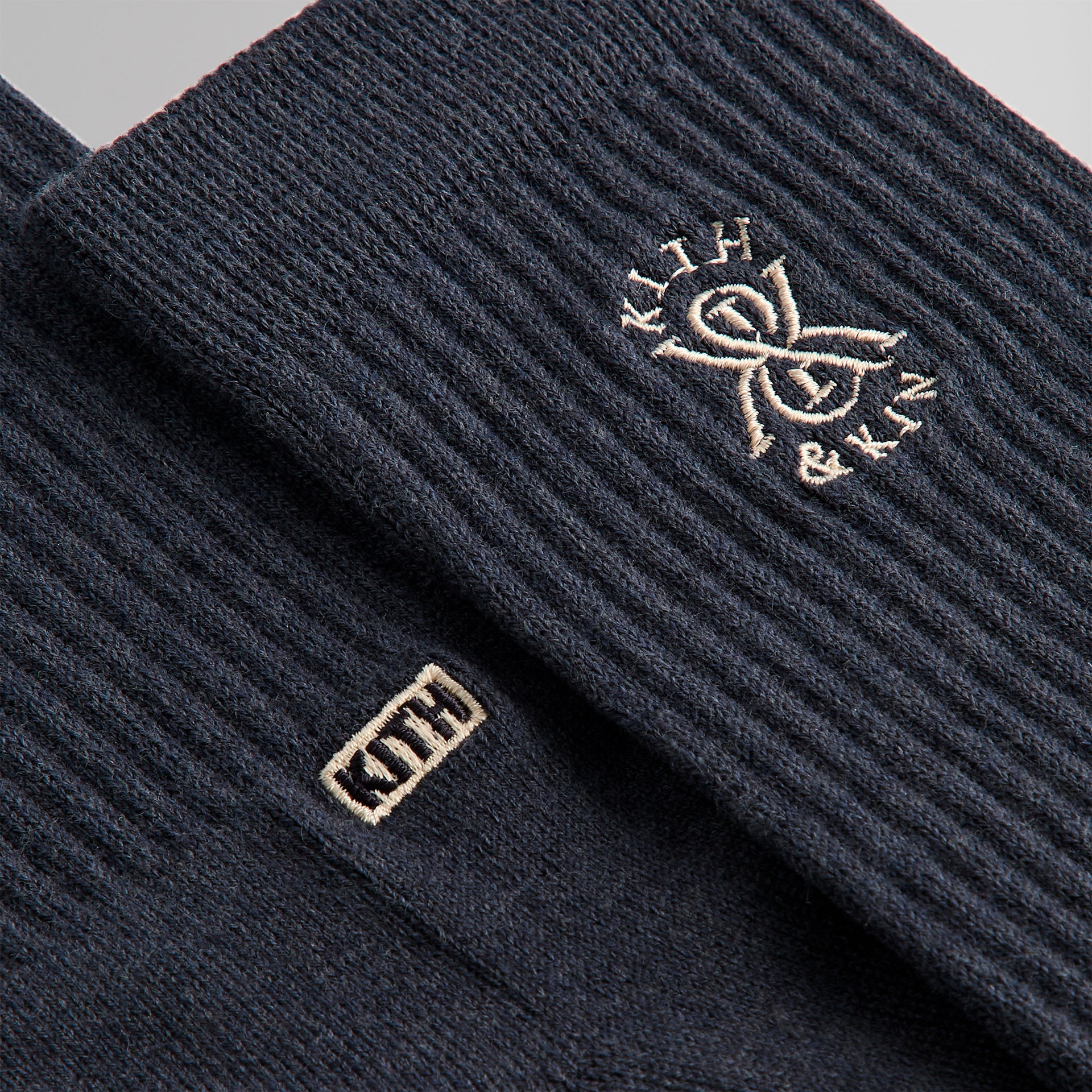 Kith Crest Socks - Ink