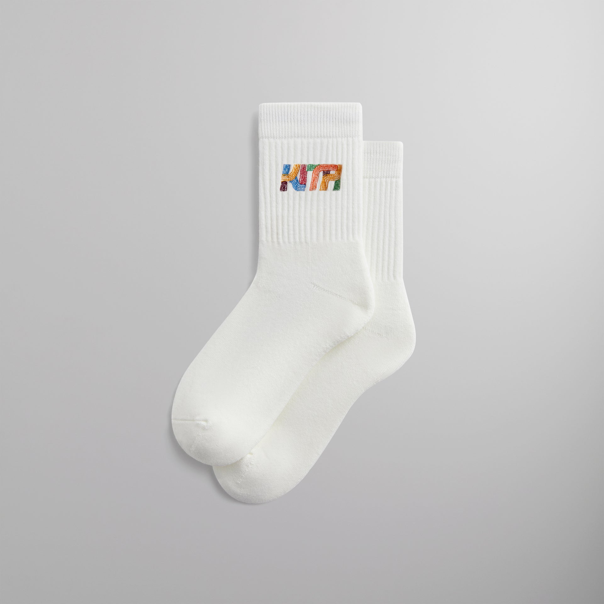 Kith Commuter Mid Crew Sock - White