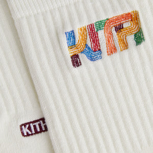 Kith Commuter Mid Crew Sock - White