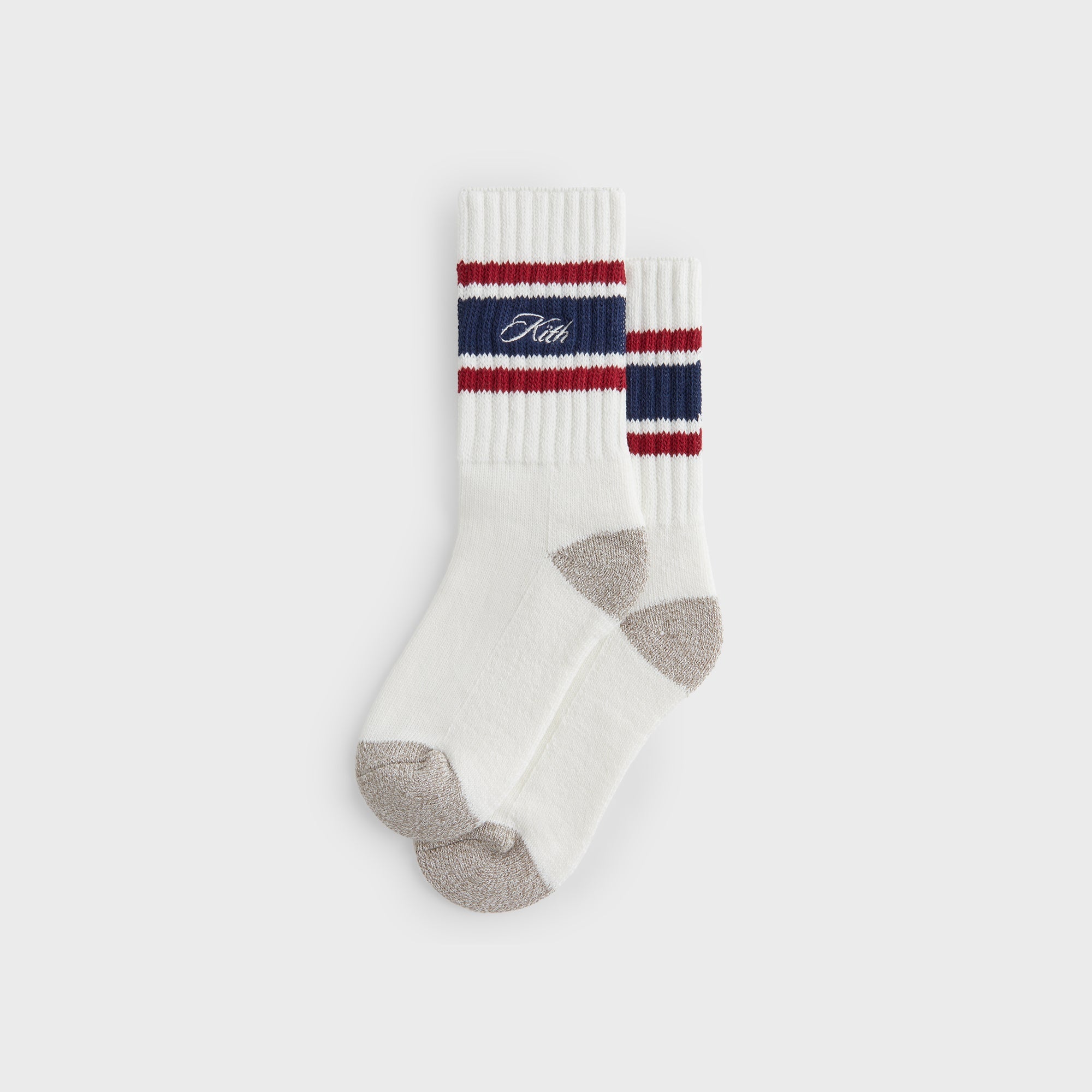 Kith Striped Chunky Crew Socks - Rave