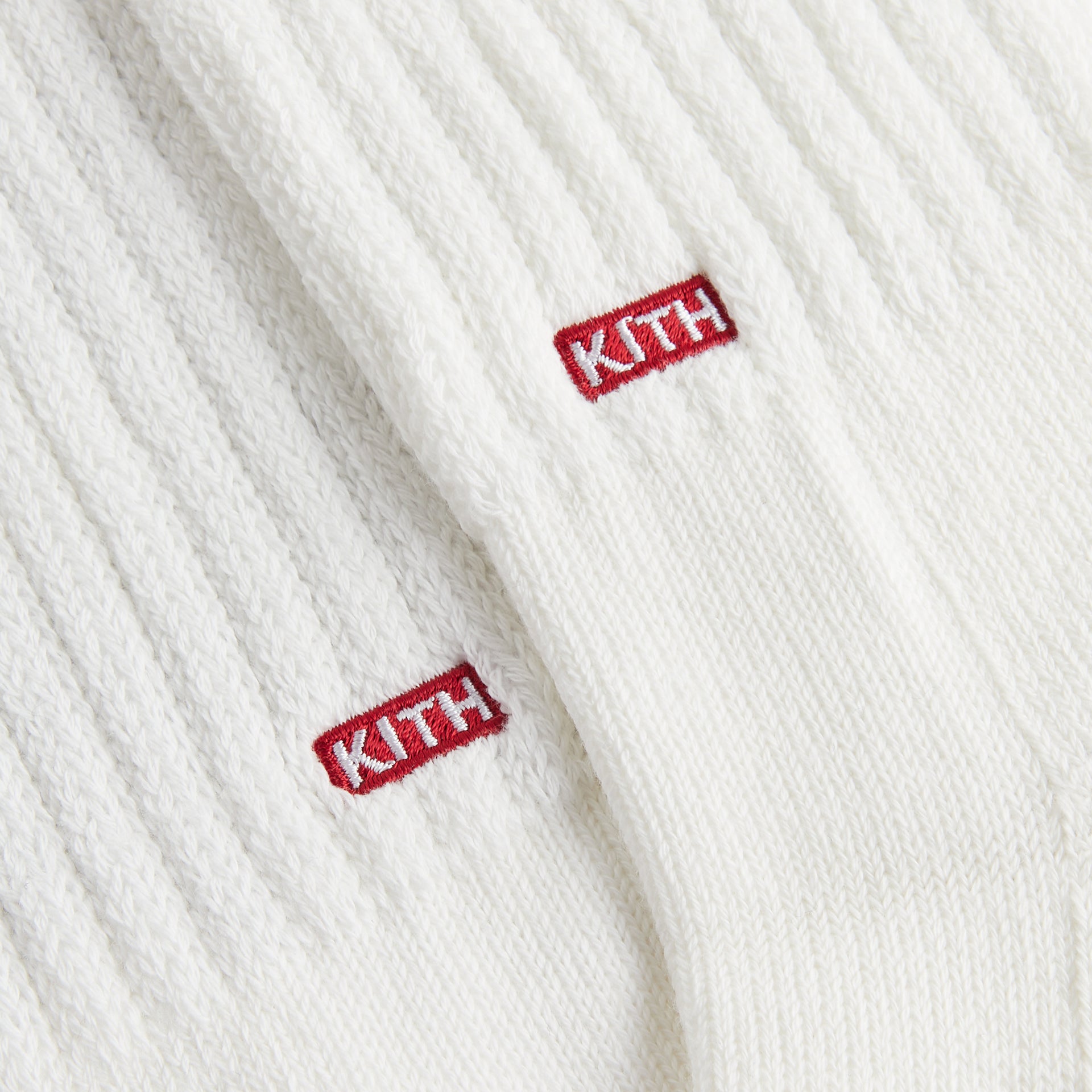 Kith 3-Pack Chunky Crew Socks - Silk