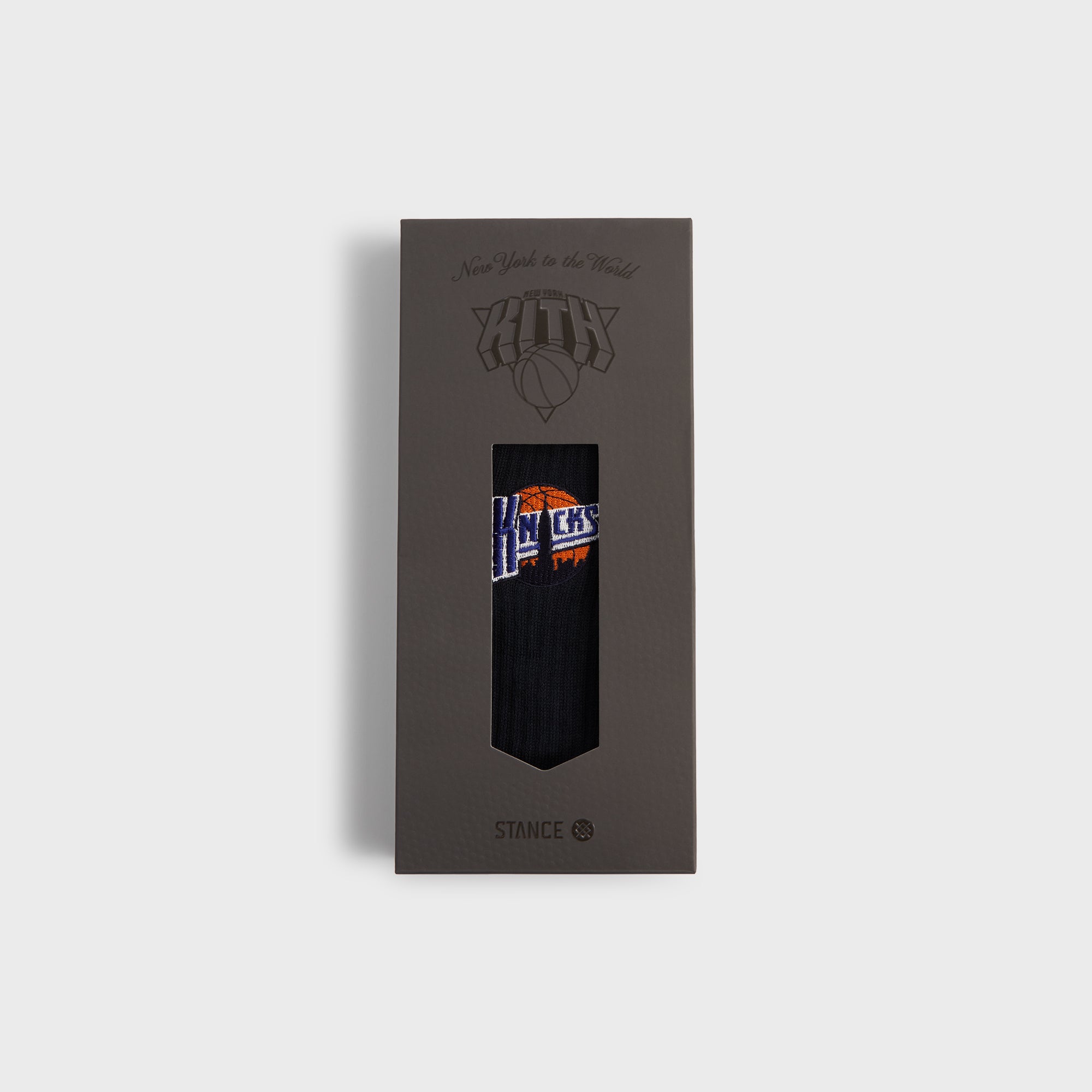 KITH◆& Stance for the New York Knicks◆Crew Socks[送料込] Kith & Stance for the New York Knicks New York City Crew
