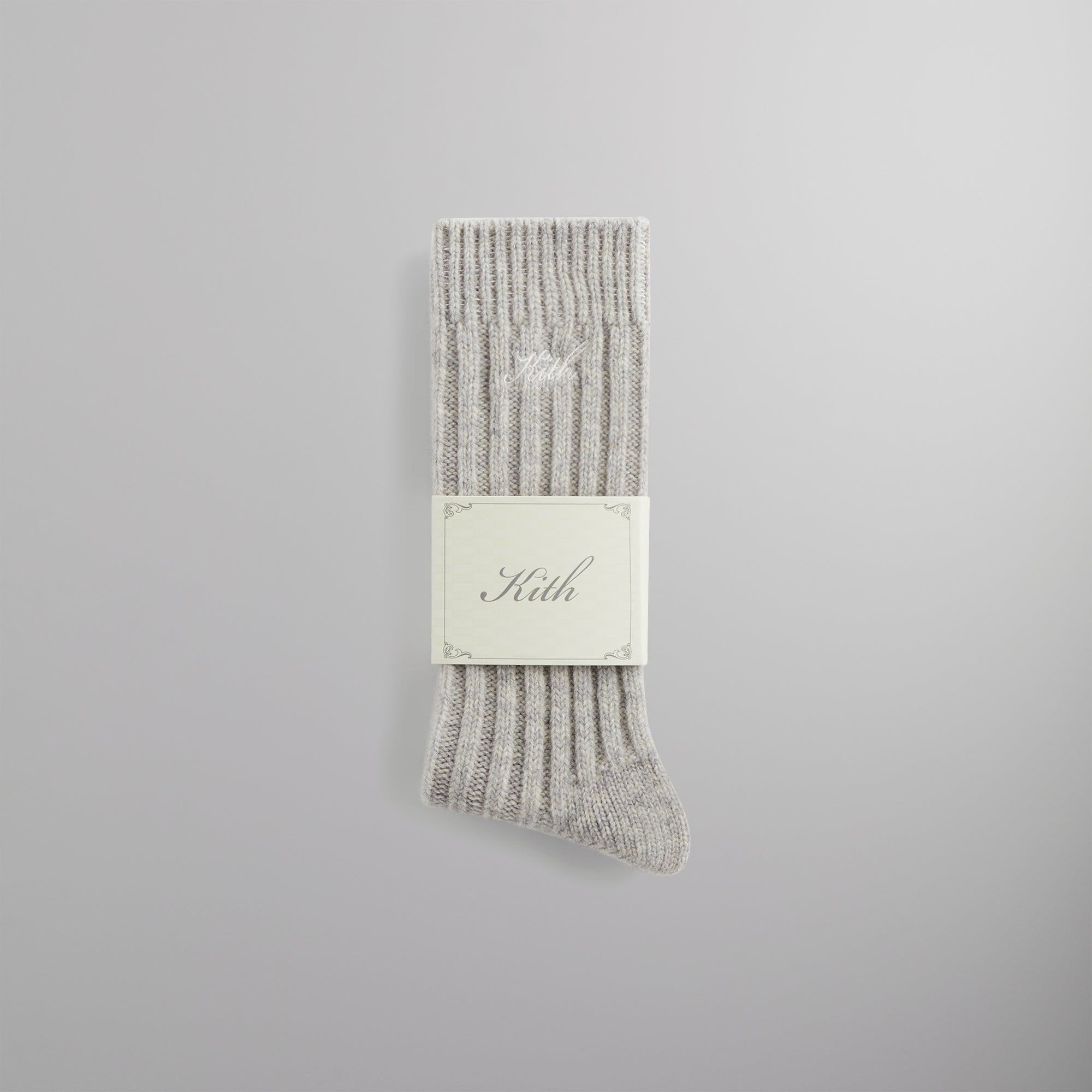 Kith Bonded Fleece Wyona Full Zip - Light Heather Grey