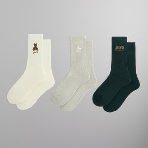 Kithmas 3 Pack Crew Socks - Multi