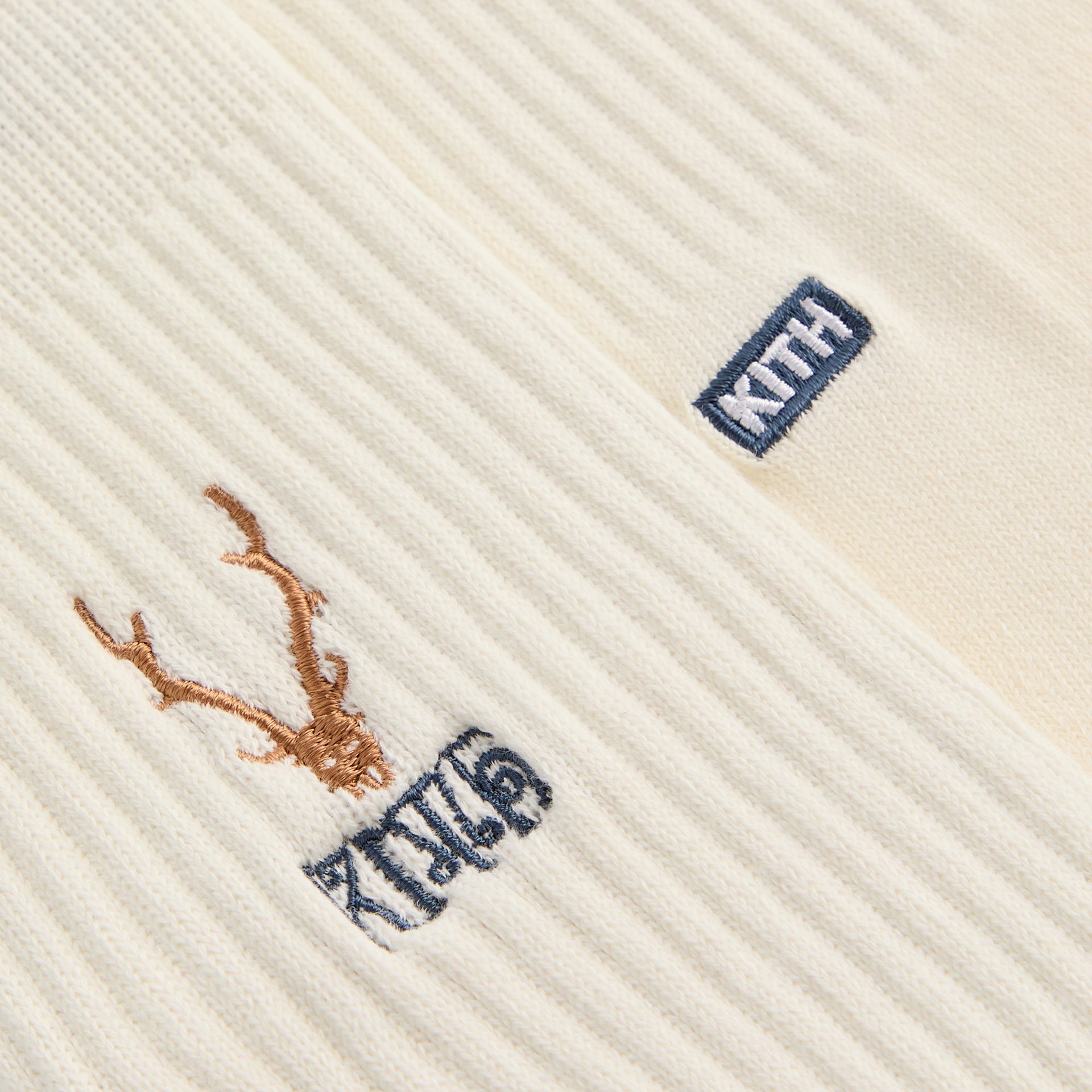 Kith & South2 West8 for Columbia Embroidered Logo Crew Socks - Silk PH