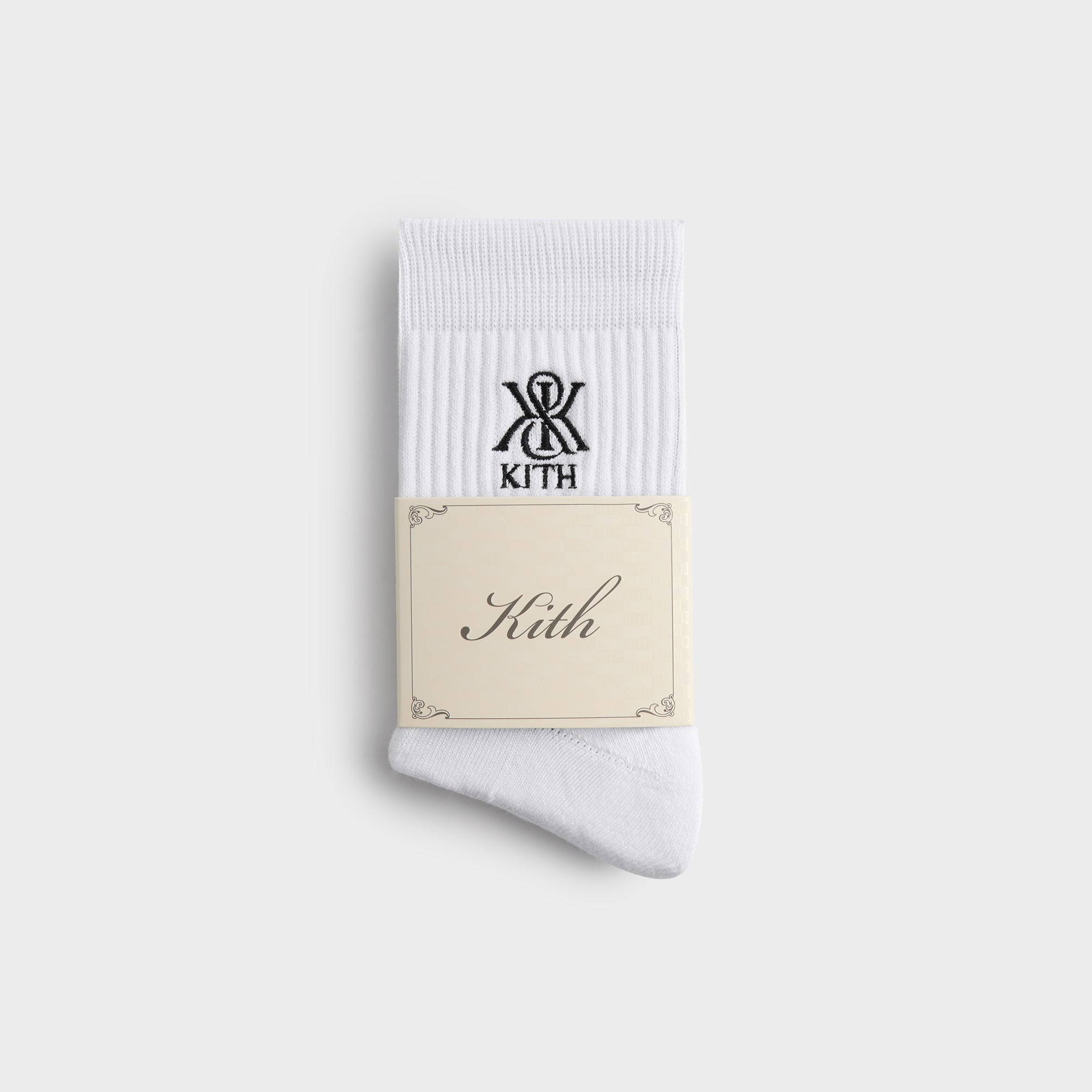 ★25SS★Kith 3-Pack Socks Kith Classic Half Crew 3-Pack Socks - Multi