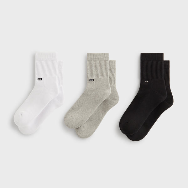 【Kith】ロゴ クラシック クルーソックス 送料込 KITH】クラシッククルーソックス (KITH NYC/靴下・ソックス