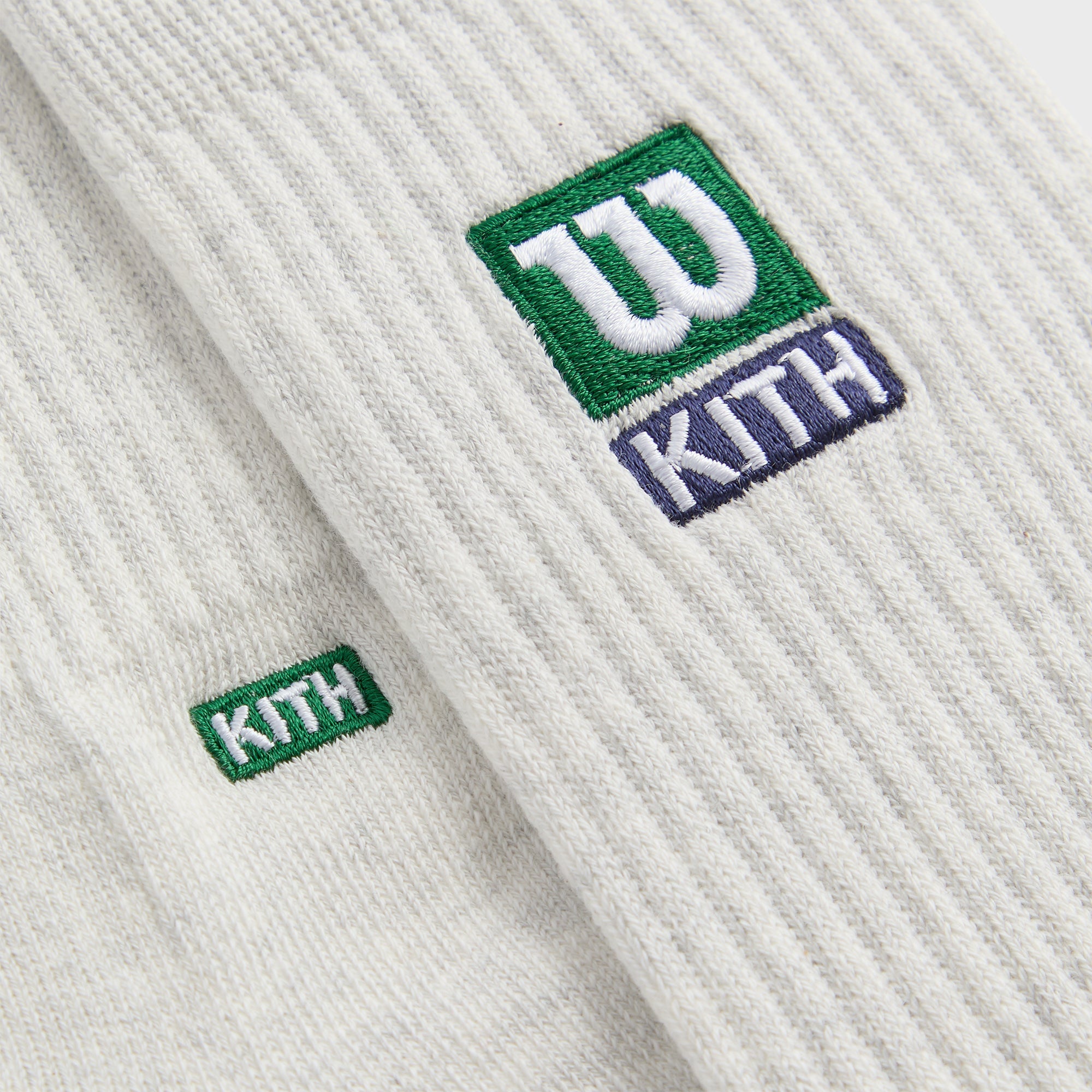 ★25SS★Kith for Wilson Striped Logo Crew Socks Kith for Wilson Striped Logo Crew Socks - Nocturnal