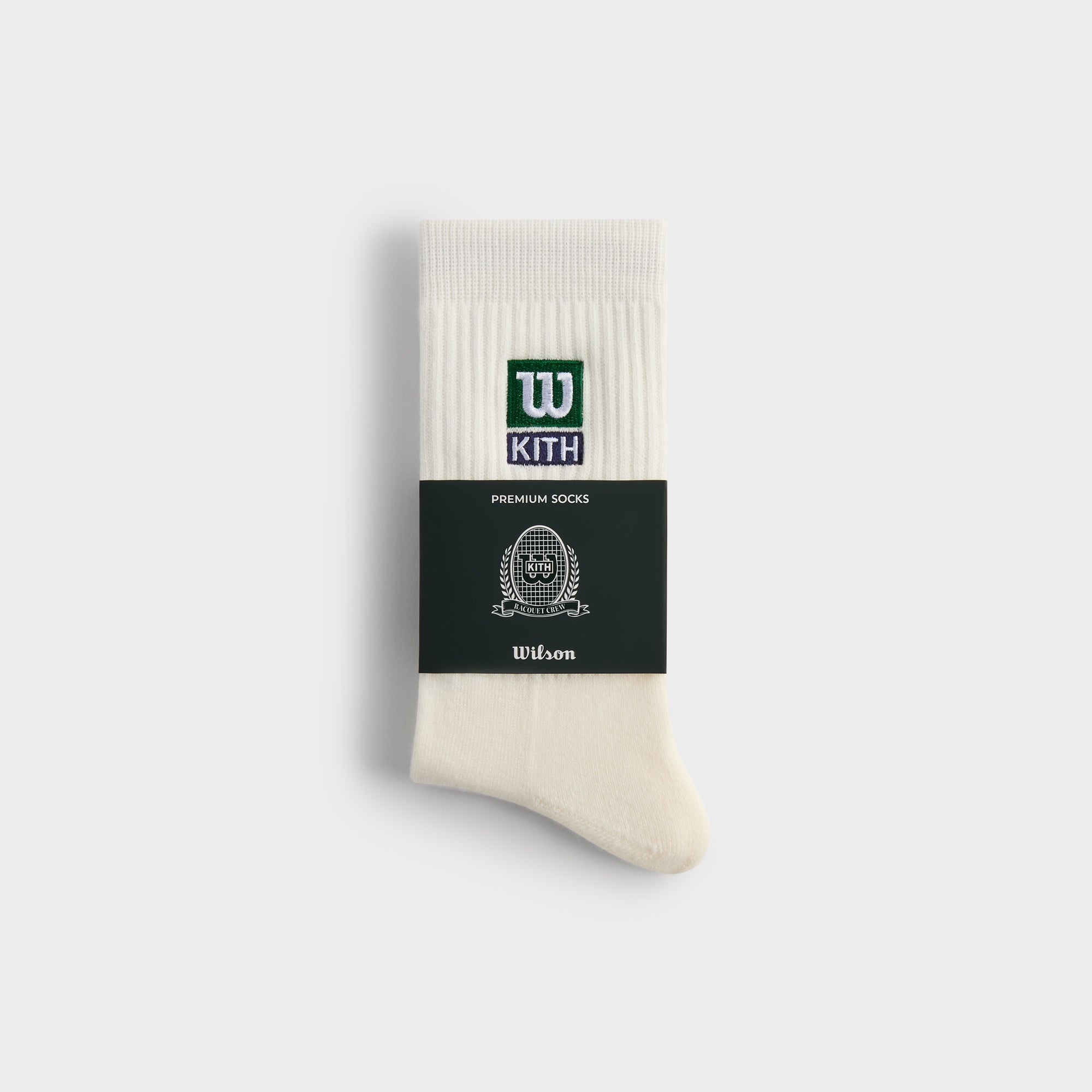 【KITH】Kith for Wilson パフォーマンスソックス Kith for Wilson Logo Crew Socks - White