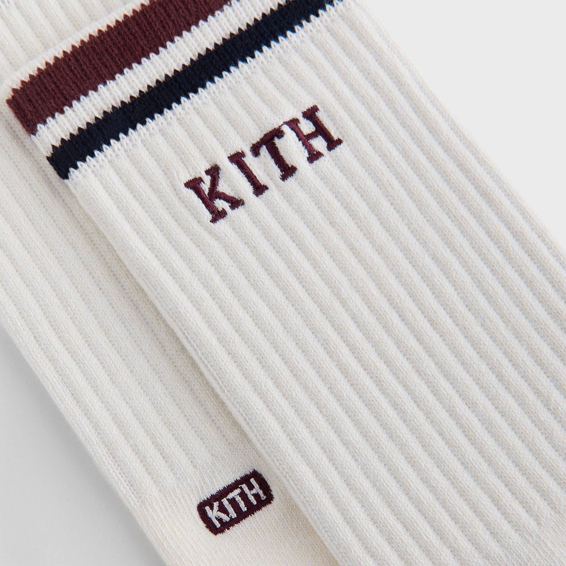 Kith 3-Pack Cotton Crew Socks - Silk - PH