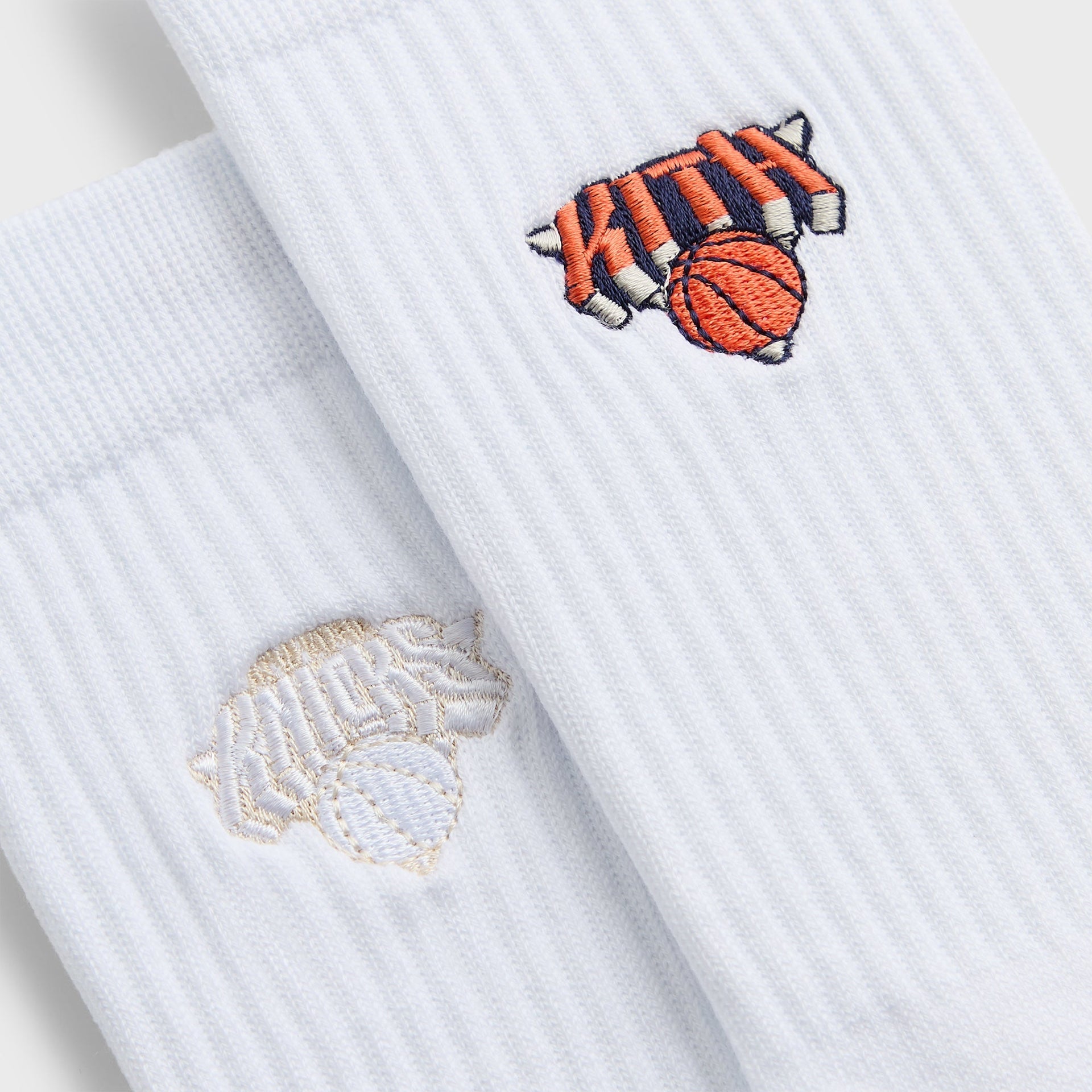 Kith for the New York Knicks Superman Logo Socks - White - PH