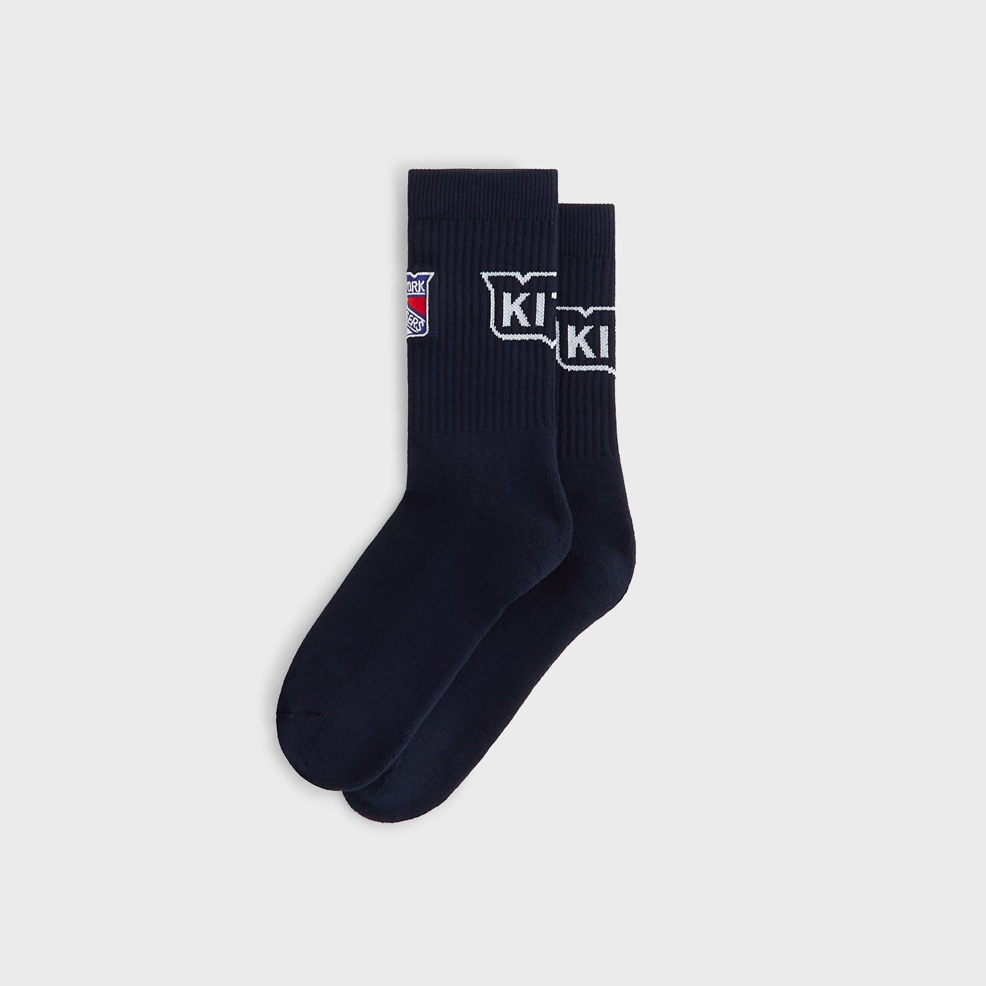 Kith for the New York Rangers Big Logo Socks - Nocturnal