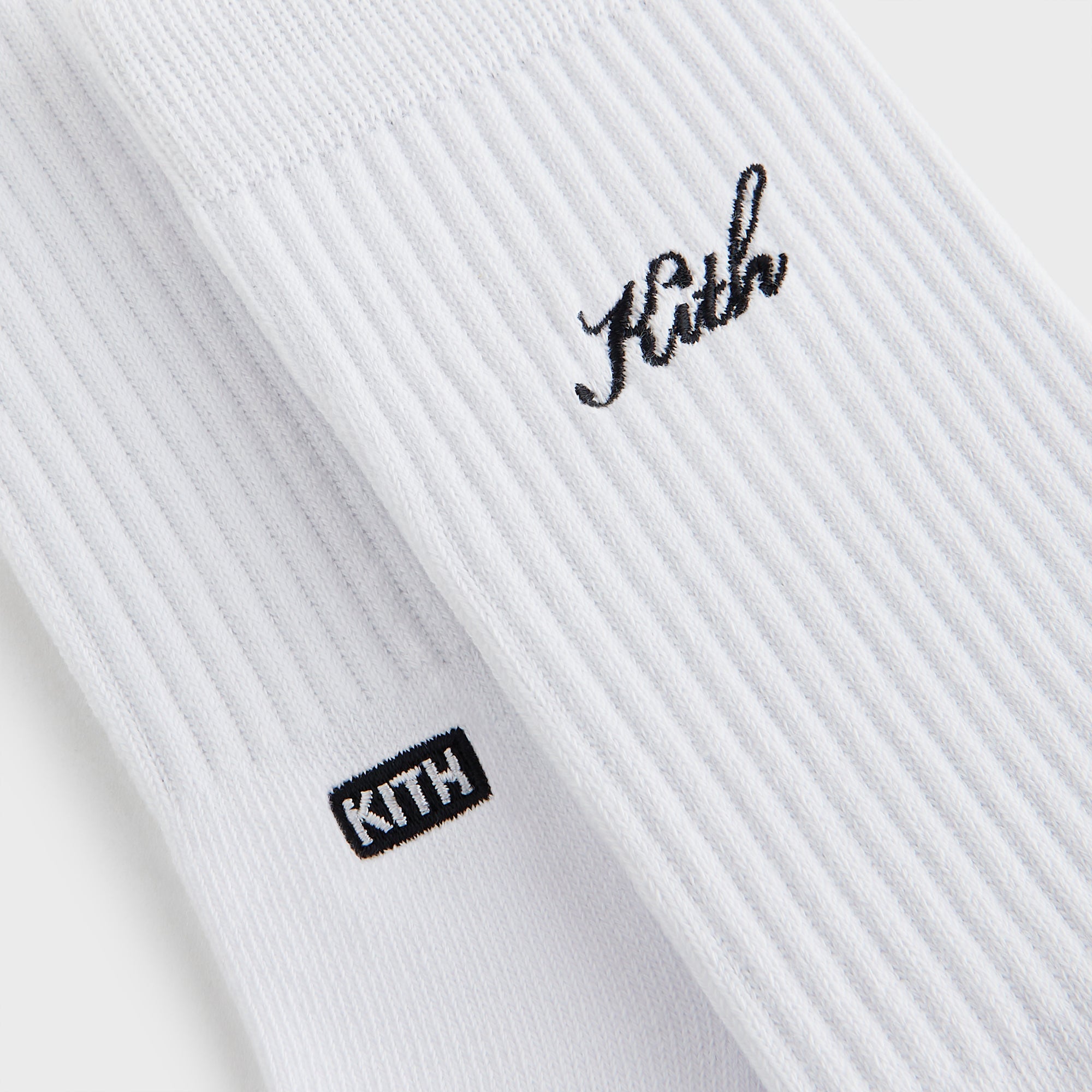 Kith 3-Pack Script Cotton Crew Socks - Multi
